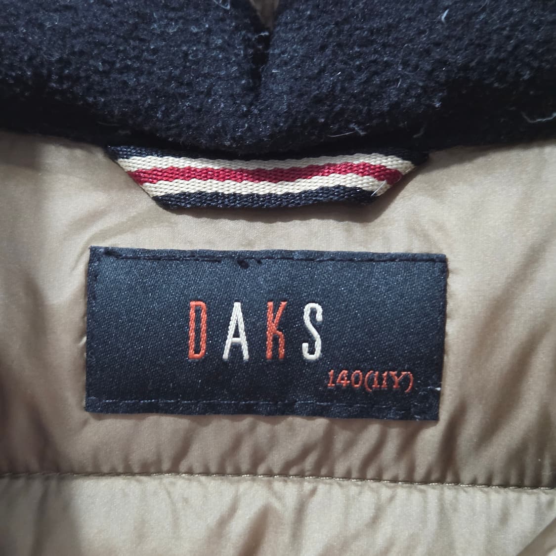 닥스 키즈 구스다운 경량패딩 140(11Y) 상품이미지3