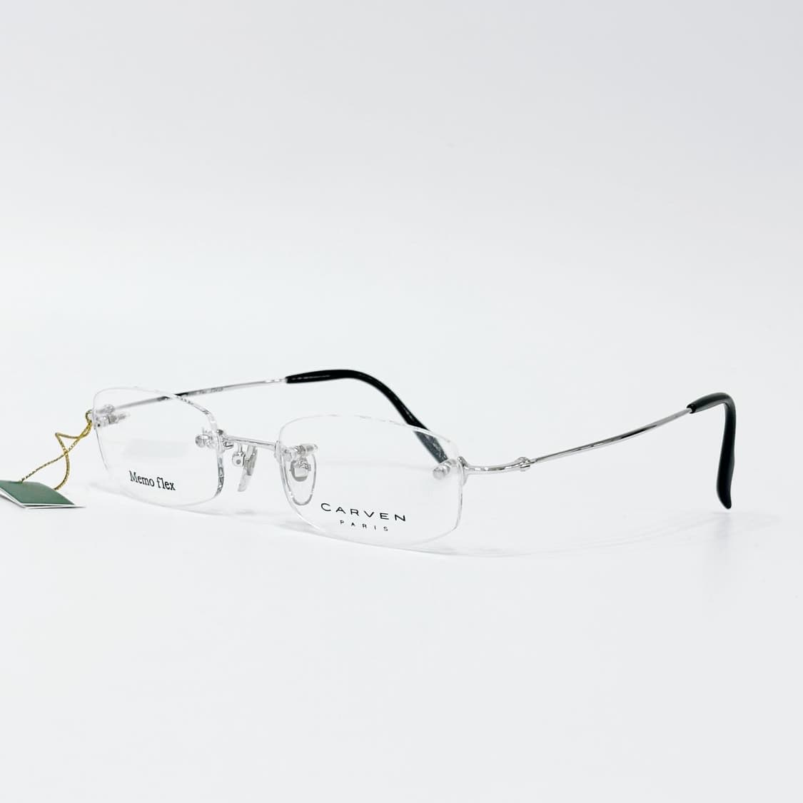 CARVEN 실버 무테 데드스탁 빈티지안경 상품이미지2