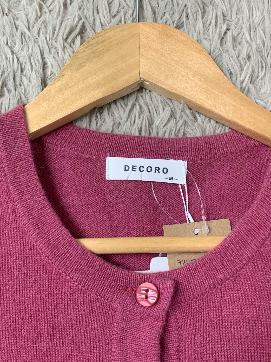 JPN 빈티지 캐시미어 100% 가디건 (여M) 상품이미지5