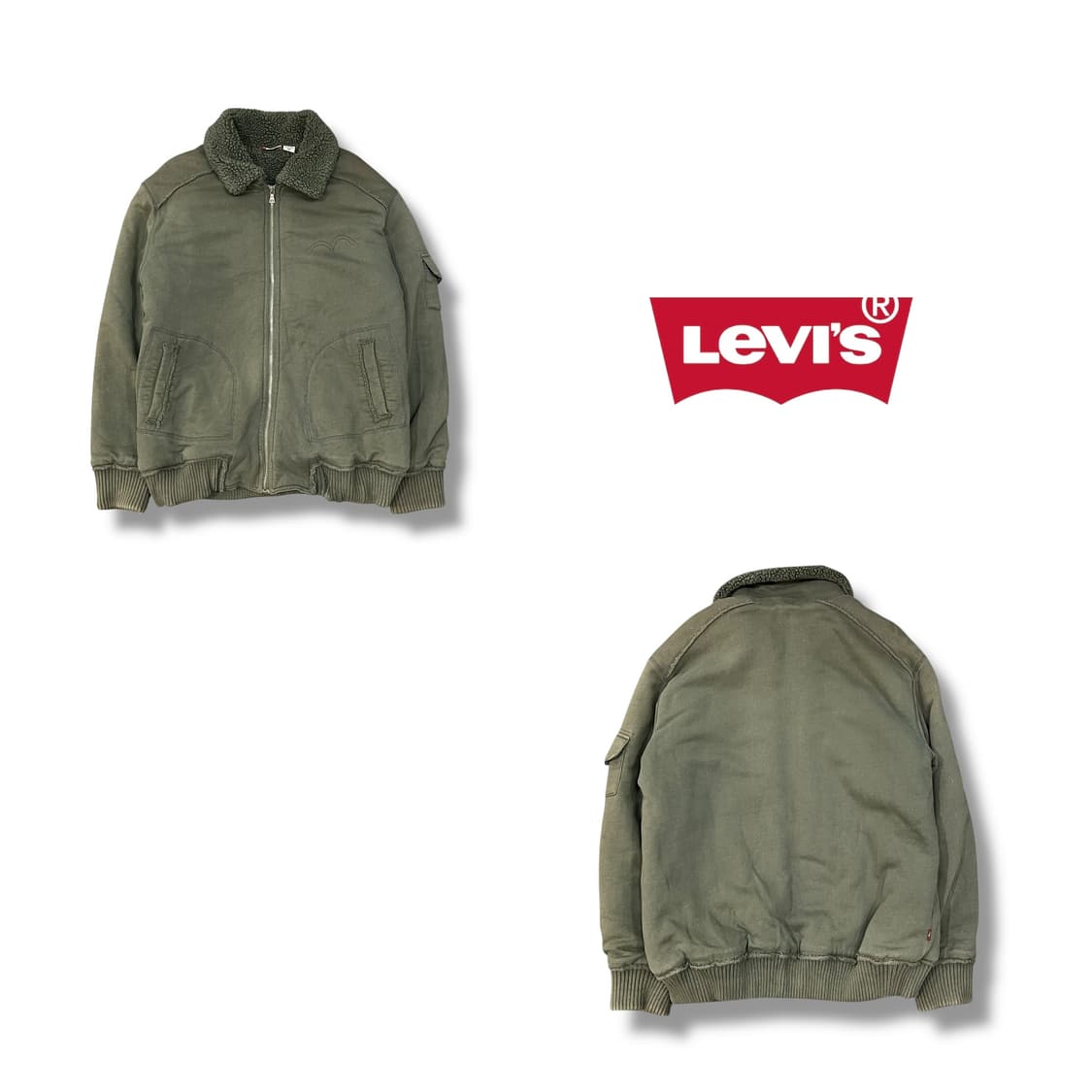  리바이스 쉐르파 봄버자켓 y14272 상품이미지1