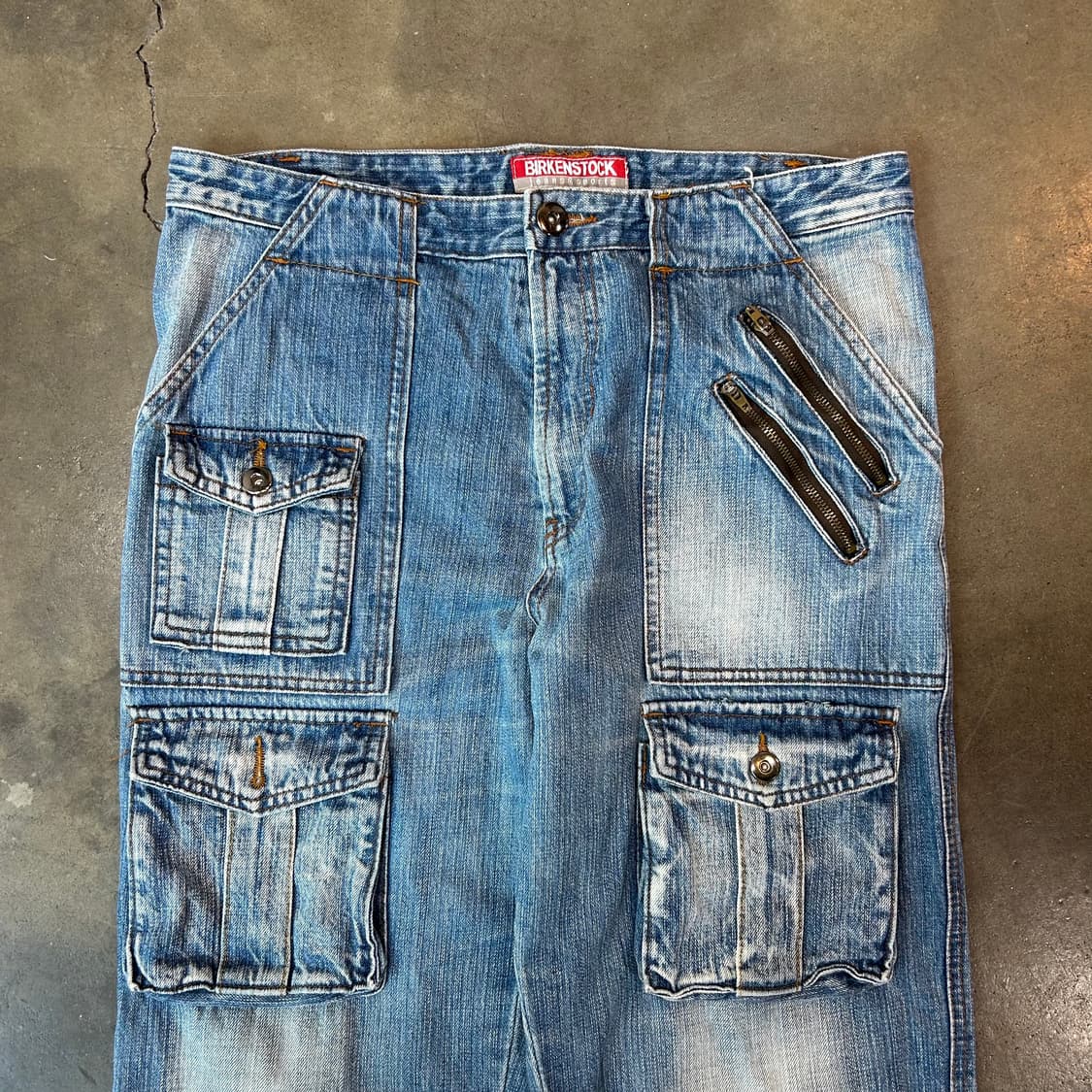 버켄스탁 빈티지 디테일 데님팬츠 상품이미지2