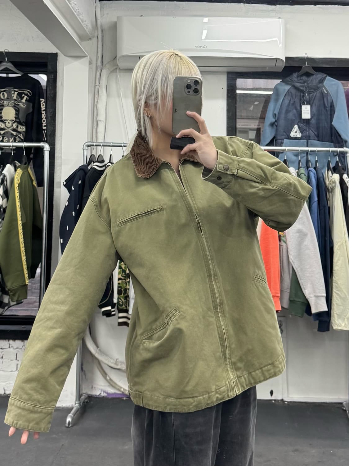 VTG 코튼 워크자켓 상품이미지3