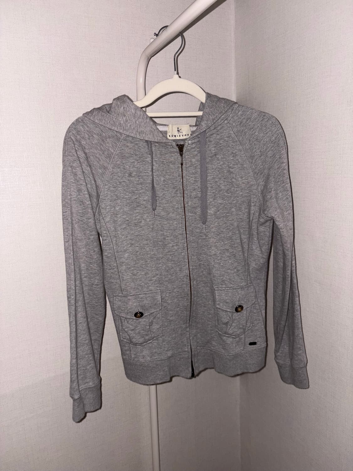 슬림핏 후드집업 상품이미지1