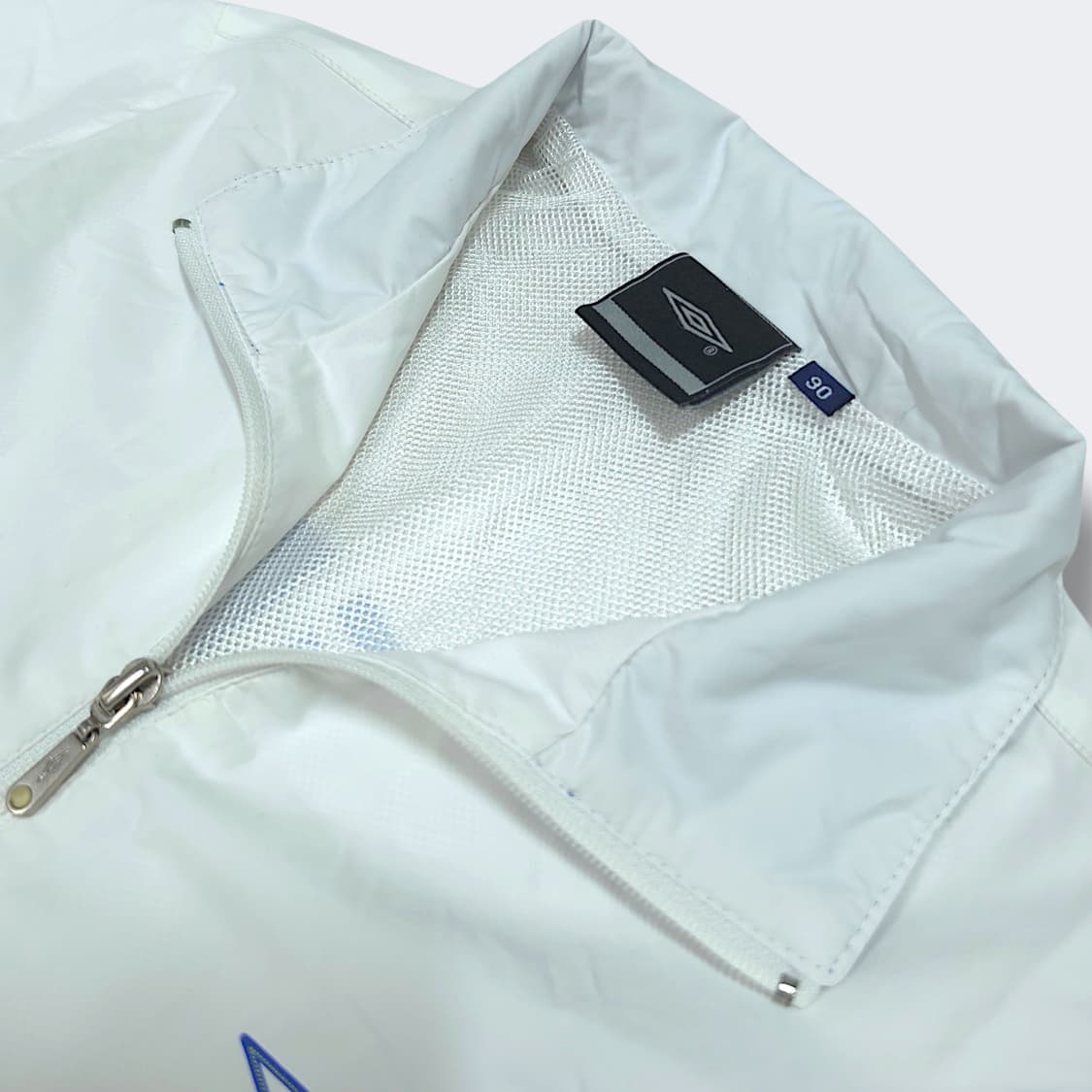 [90] 엄브로 화이트&블루 스웨덴 바람막이 자켓 상품이미지8