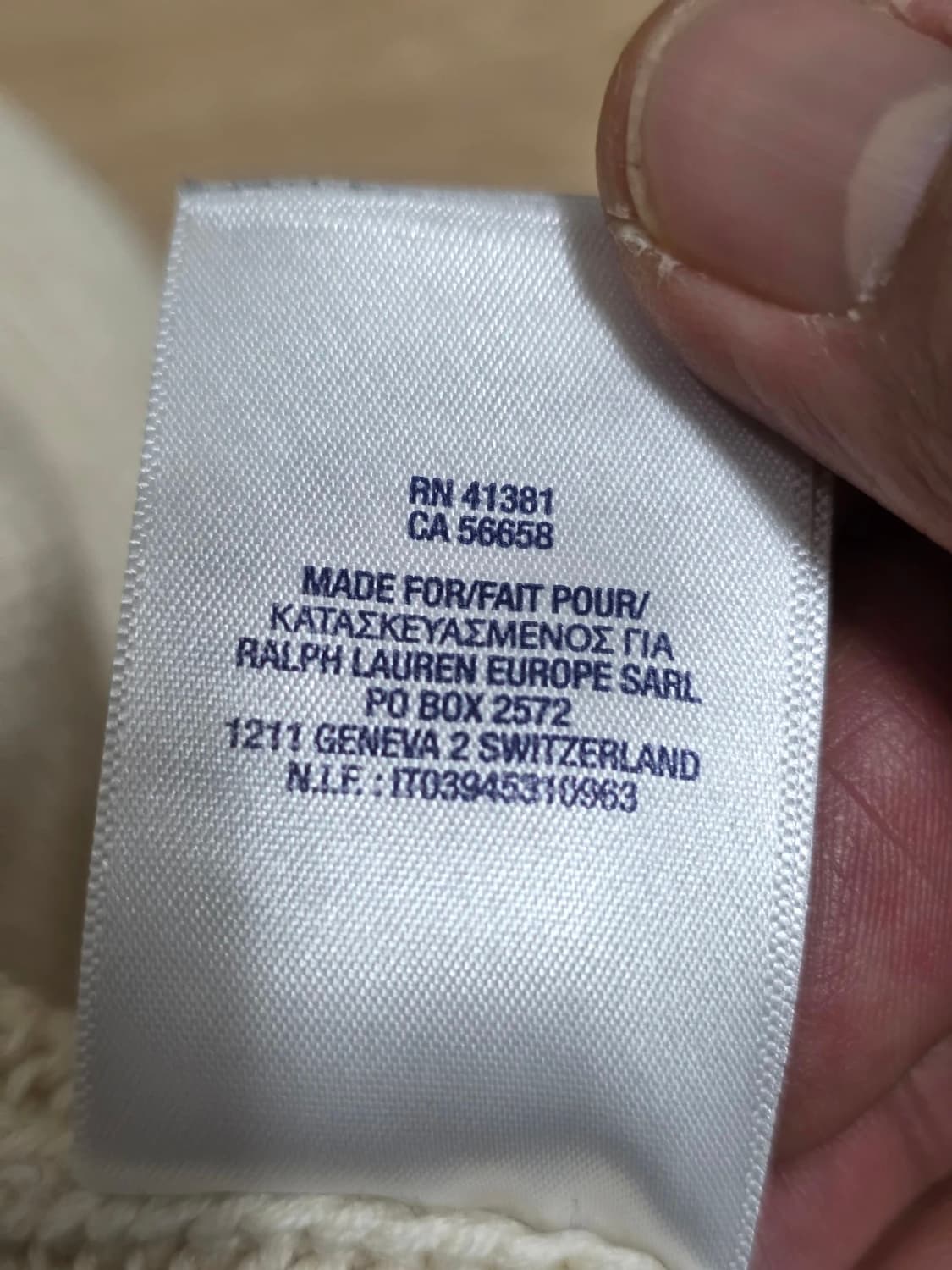 폴로랄프로렌 빅포니 니트 후드집업 상품이미지9