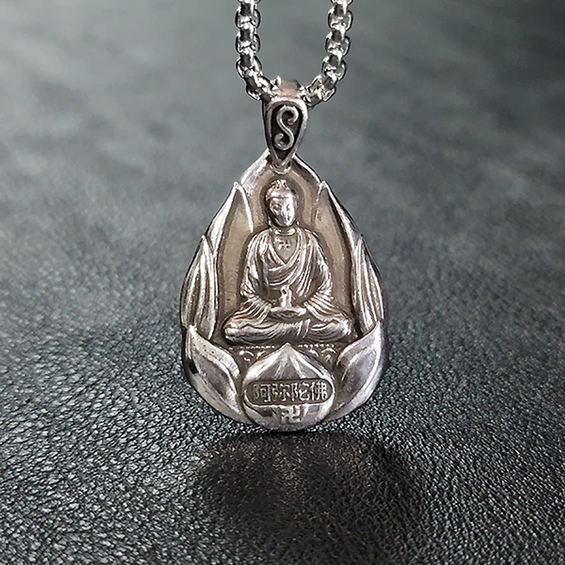 석가모니 백동 펜던트 엔틱 선물 부처님 지혜 불교 남자 목걸이 상품이미지8