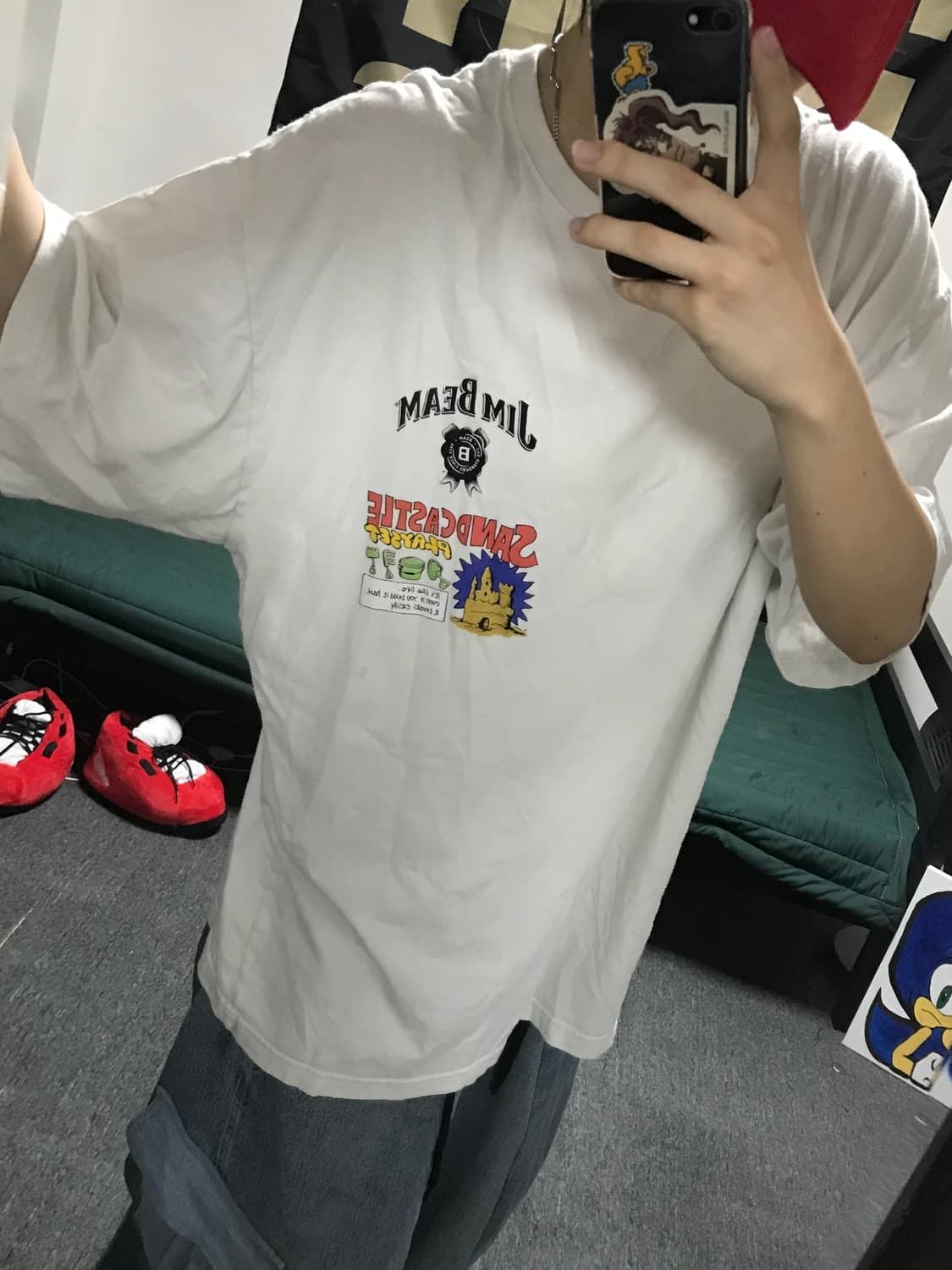 SCR x 짐빔 반팔티 상품이미지5