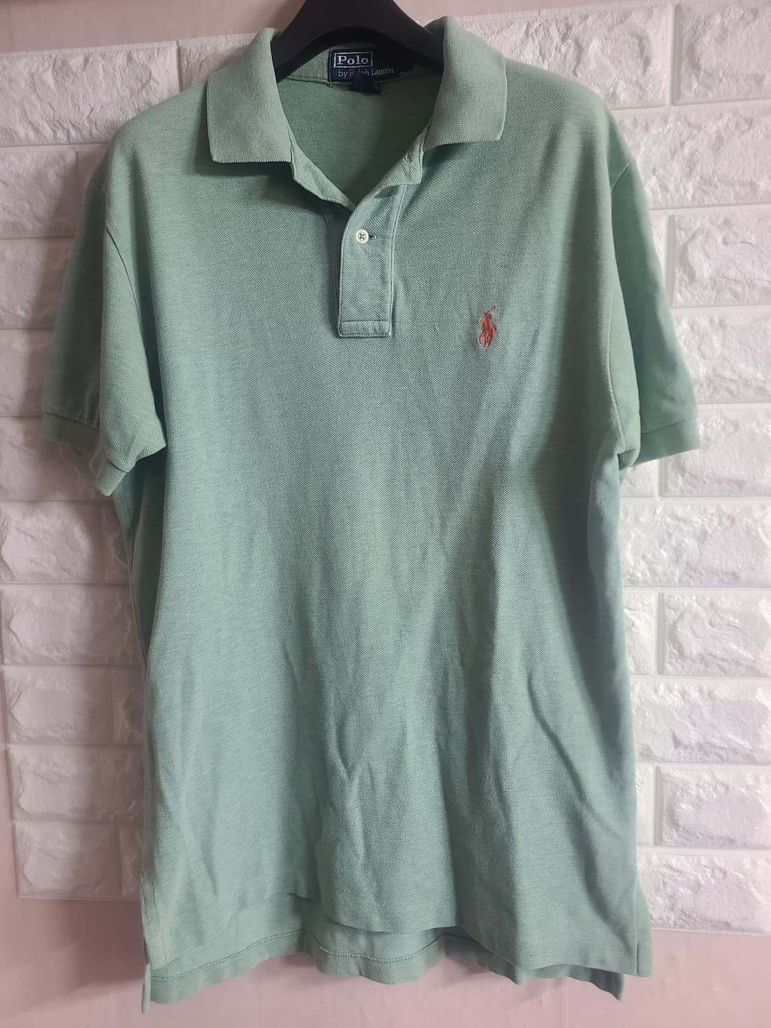폴로 랄프로렌 민트색 반팔 카라티(실95) 상품이미지1