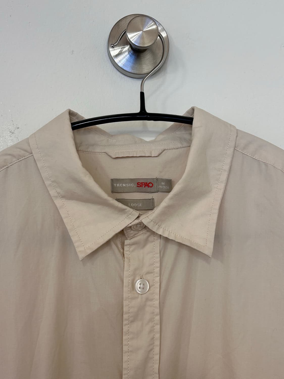 스파오 셔츠 M 베이지 상품이미지2