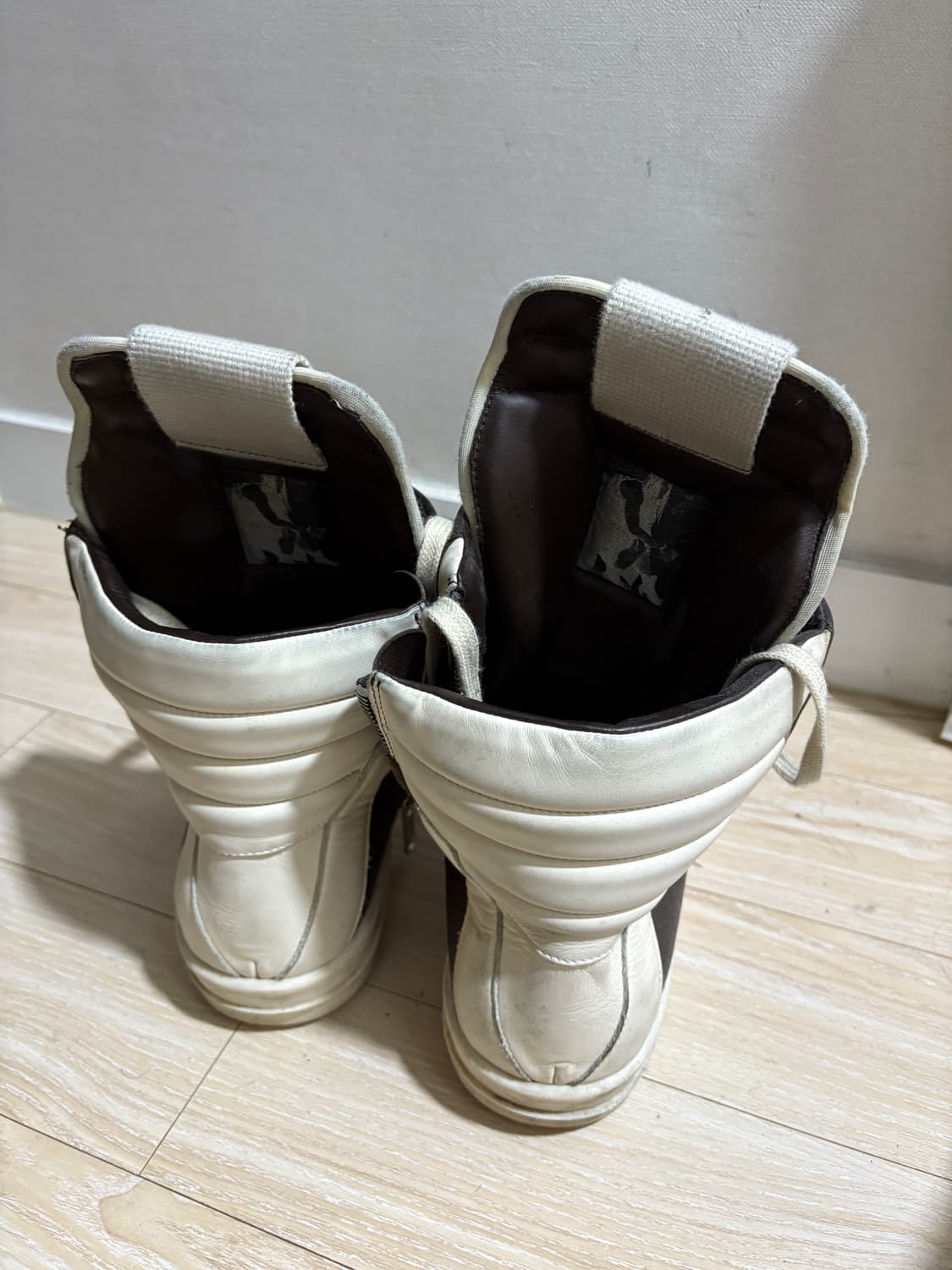 릭오웬스 지오바스켓 브라운 41 상품이미지2