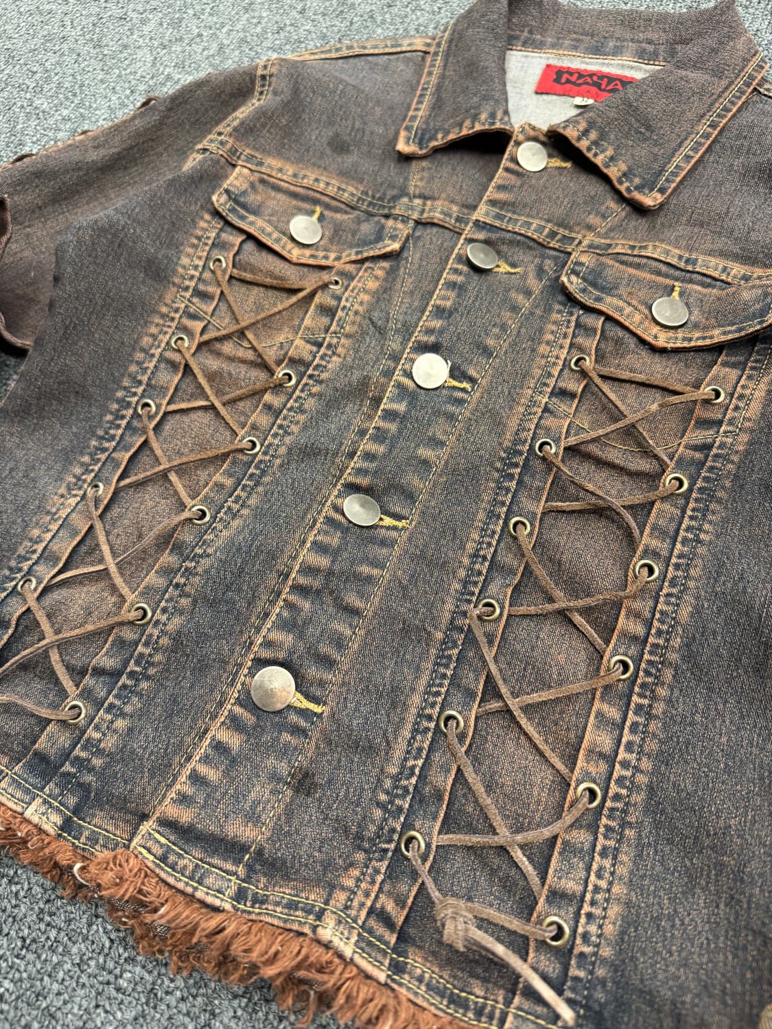 NAYA Jeans 빈티지 여성 데님자켓 상품이미지2