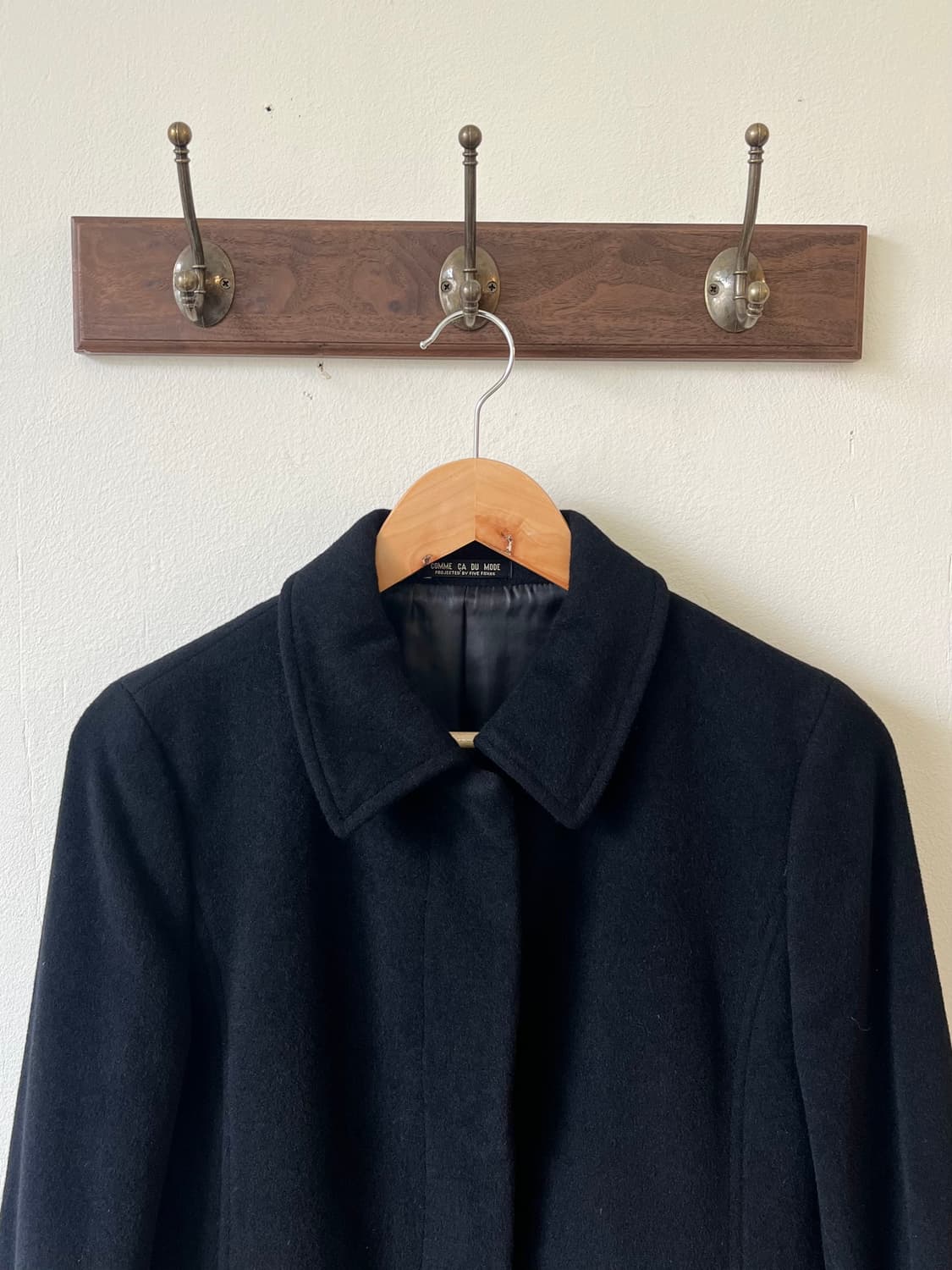 COMME CA DU MODE 앙고라 숏 코트 상품이미지2