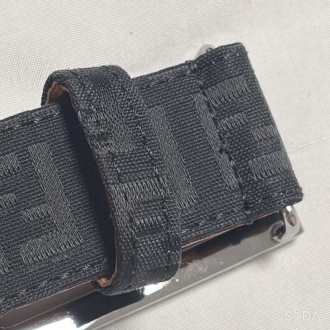 펜디 FF 로고 블랙 벨트 상품이미지5