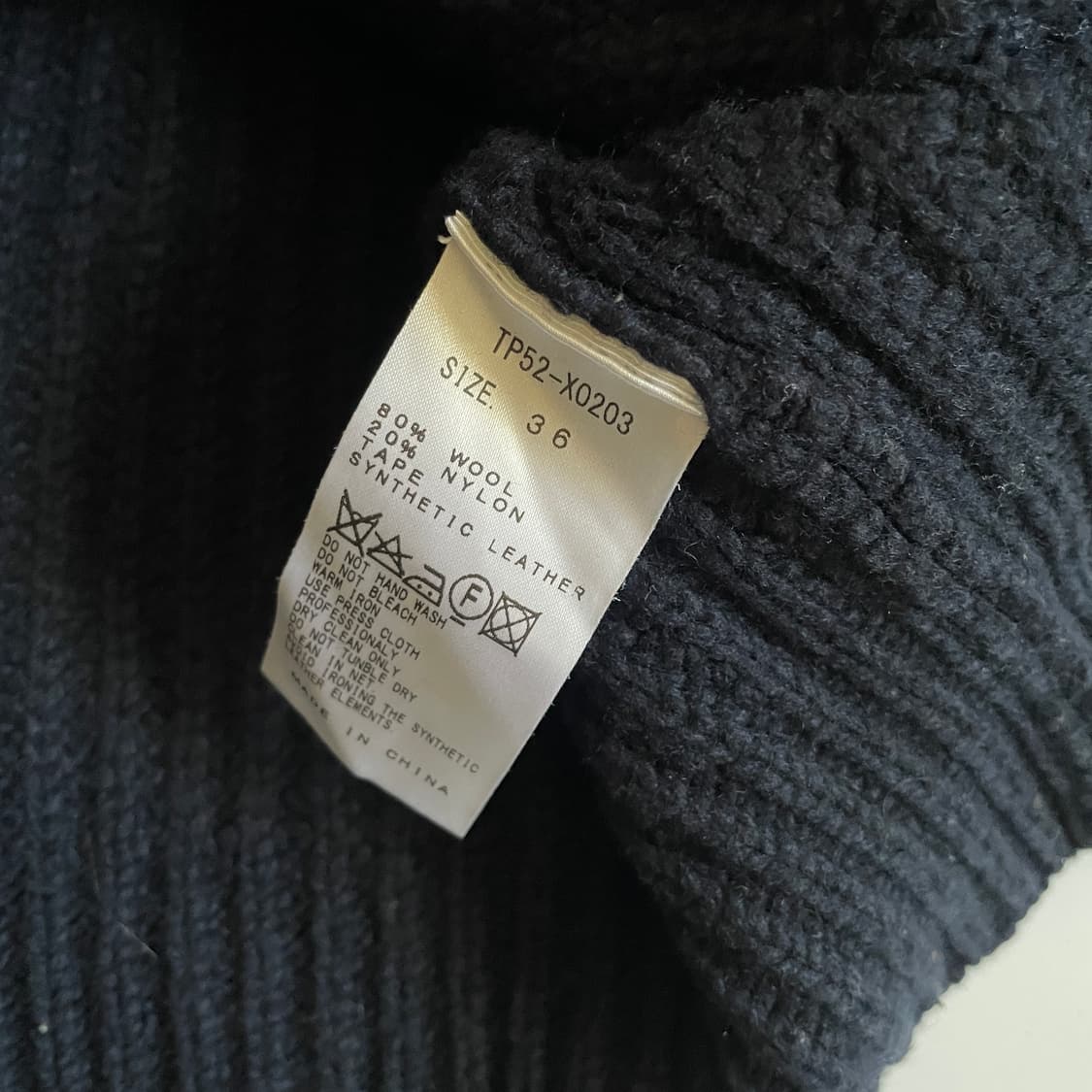 Toga pulla 토가 풀라 네이비 가디건 36 상품이미지4