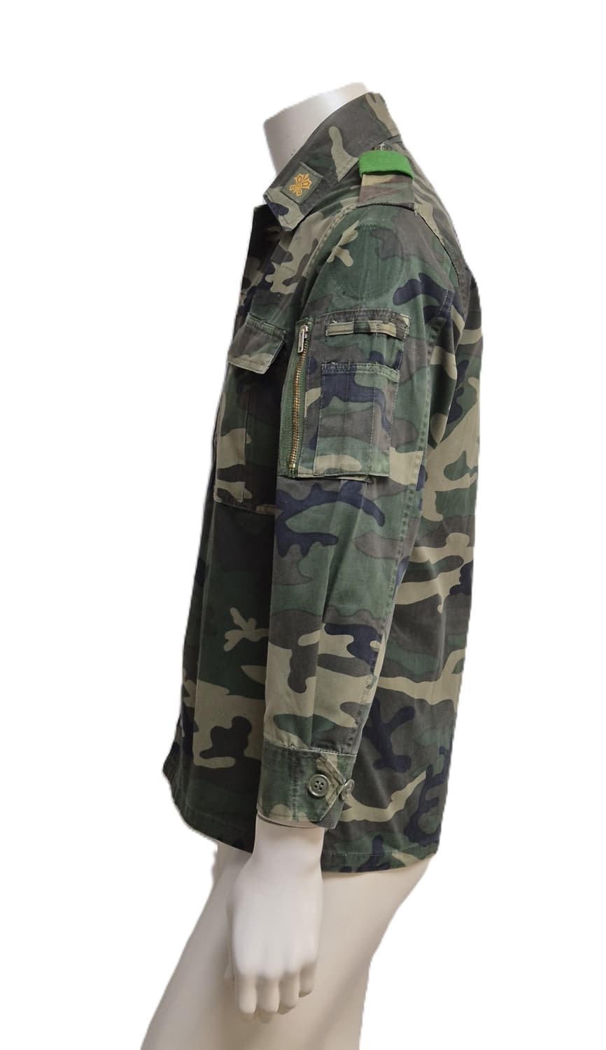 육군 구형 보병 대위 중기형 독사복 전투복 상의 자켓 (S) 상품이미지2