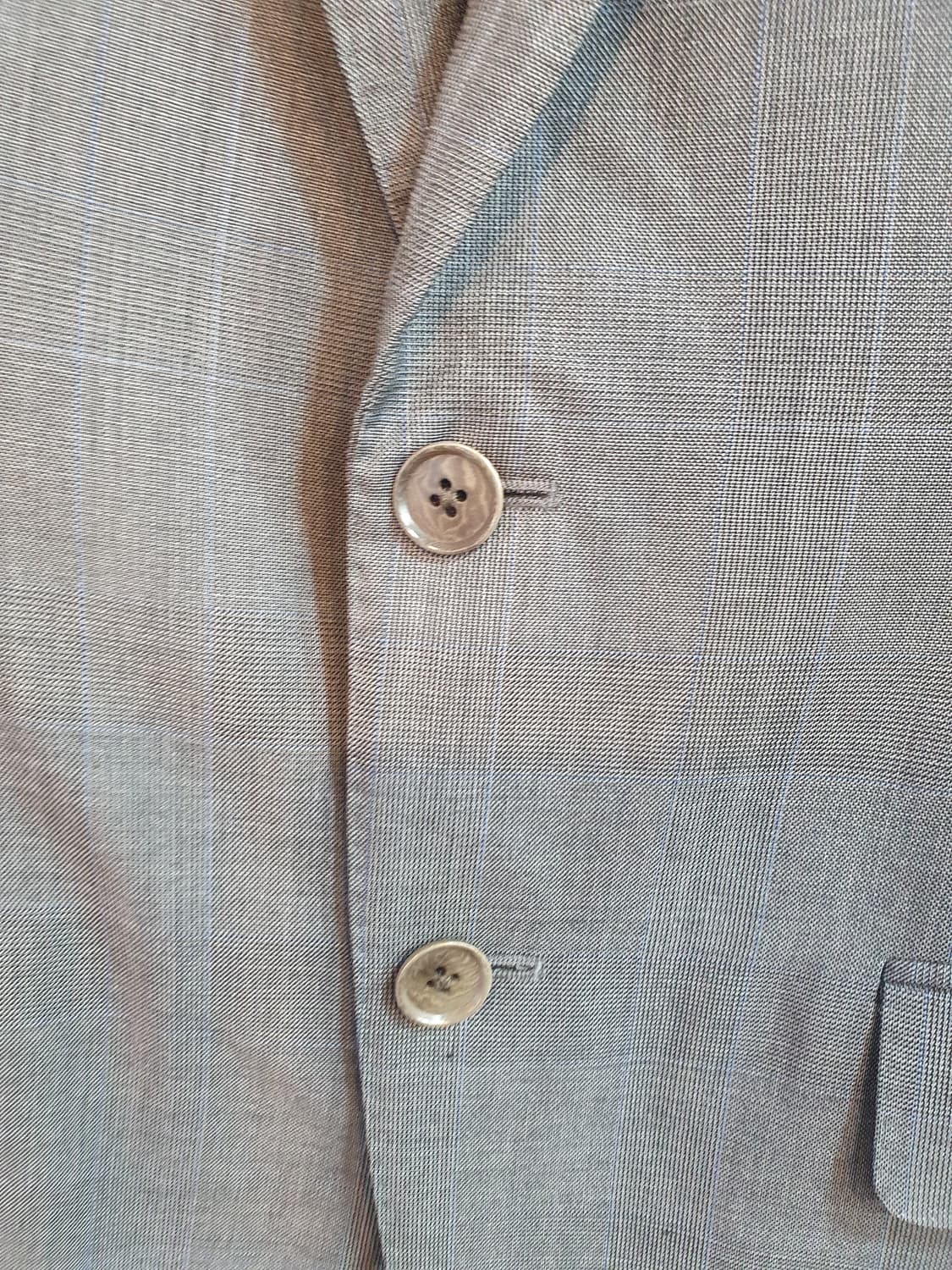 TIME 그레이 체크 남성 자켓 상품이미지3