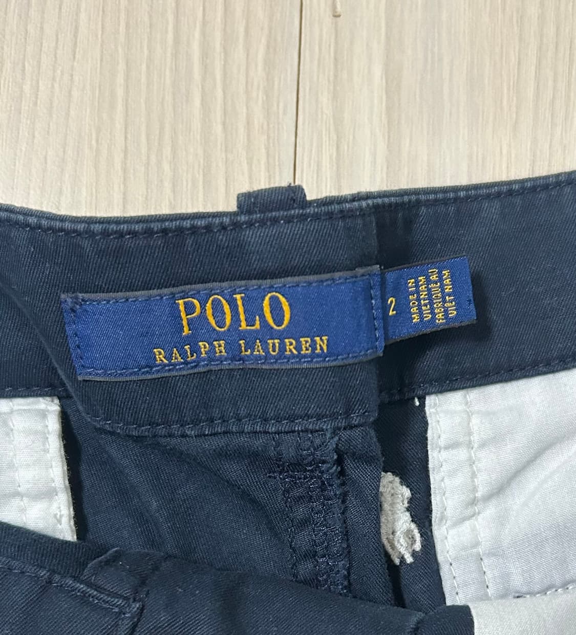 폴로 코튼팬츠 반바지 상품이미지2