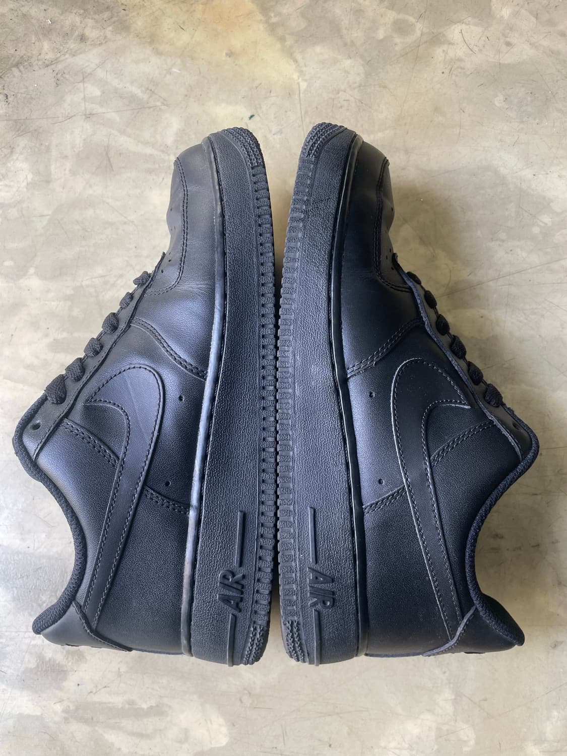 나이키 에어포스 1 블랙 250 상품이미지4