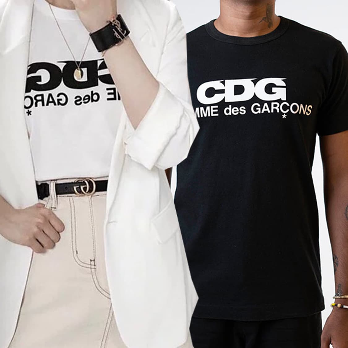 꼼데가르송 CDG 반팔 상품이미지1