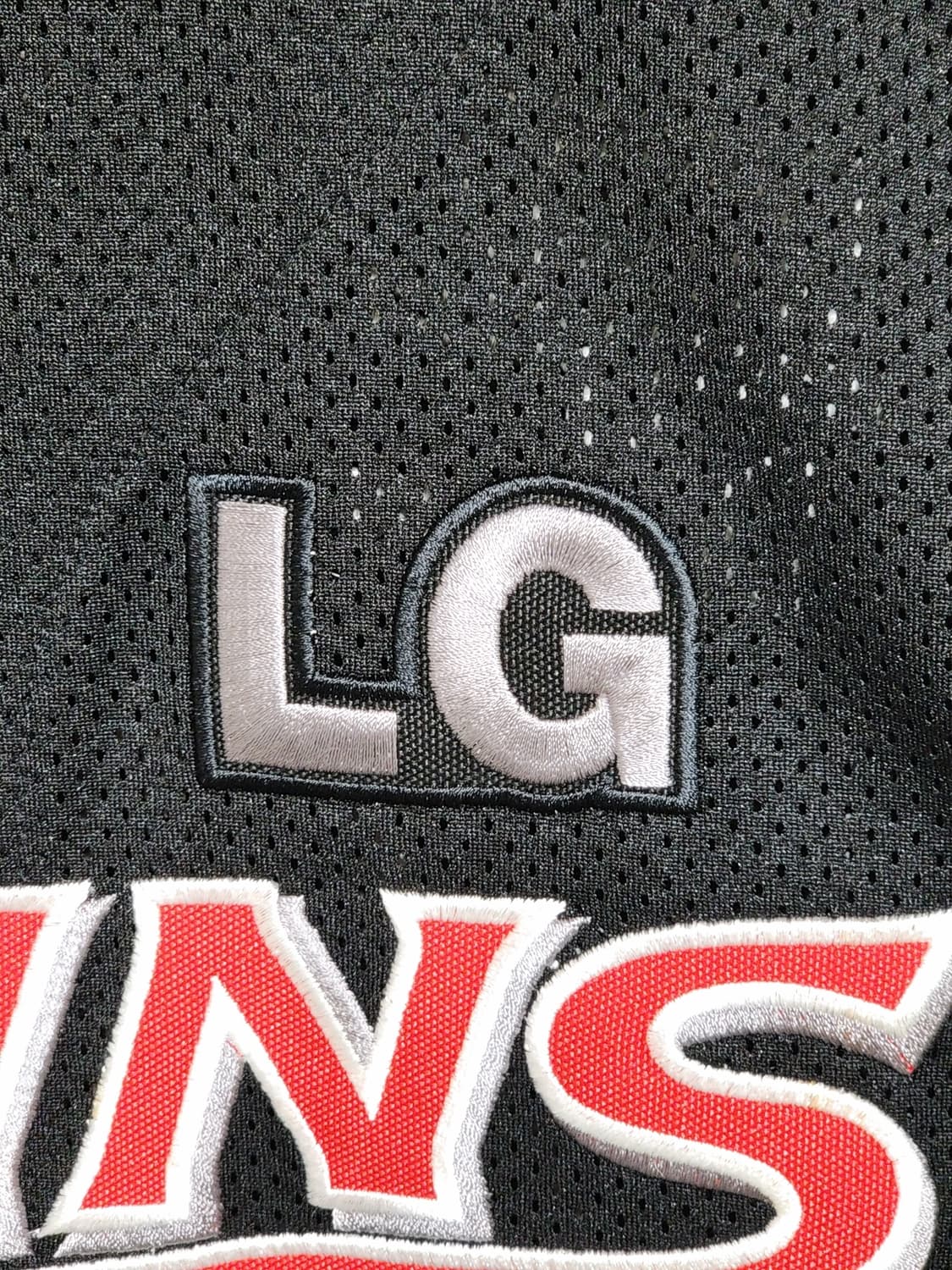 (M) 엘지트윈스 야구져지 반팔 LG 문천재 마킹 유니폼  상품이미지3
