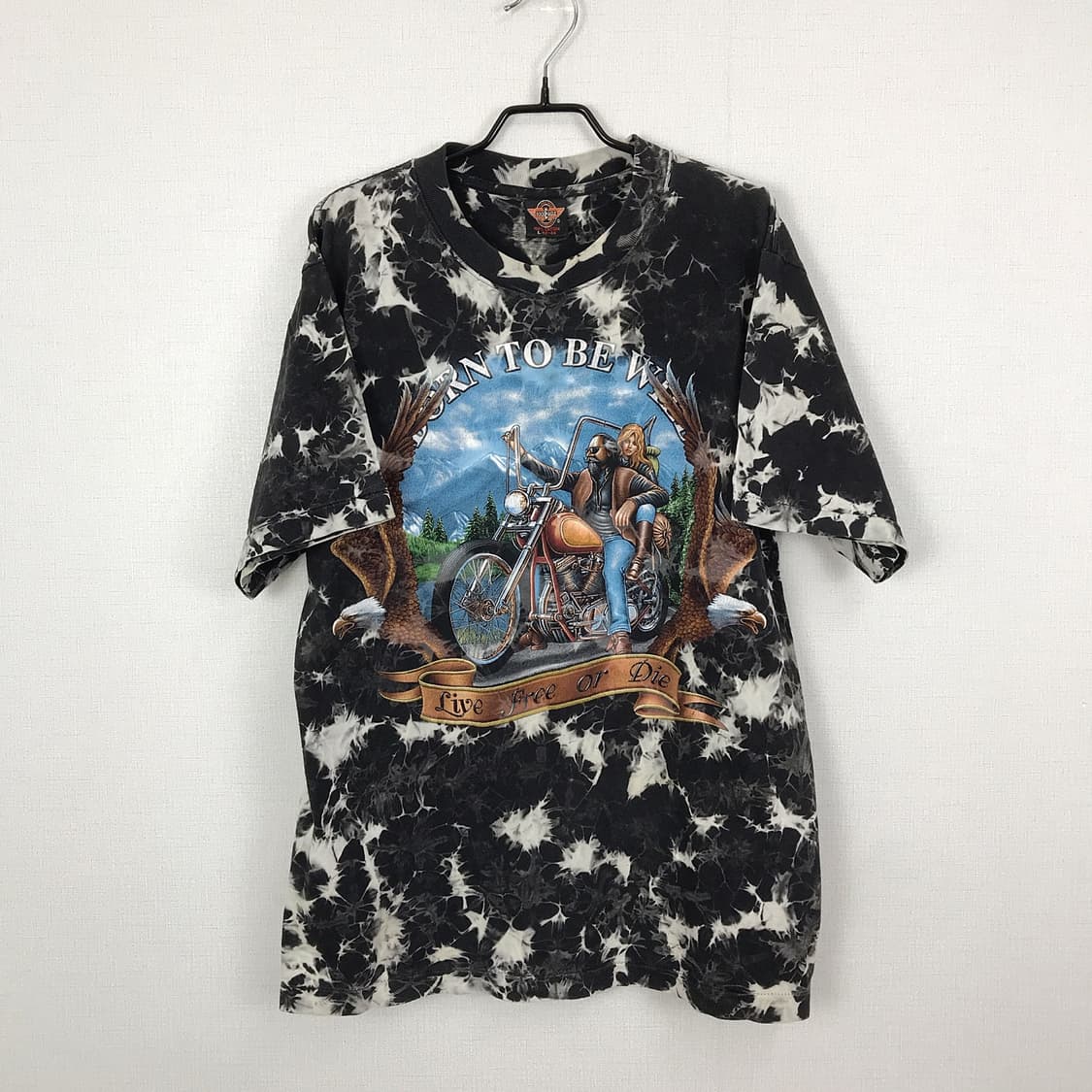 락이글 바이크 빈티지 VTG 반팔 티셔츠 남성L 상품이미지1