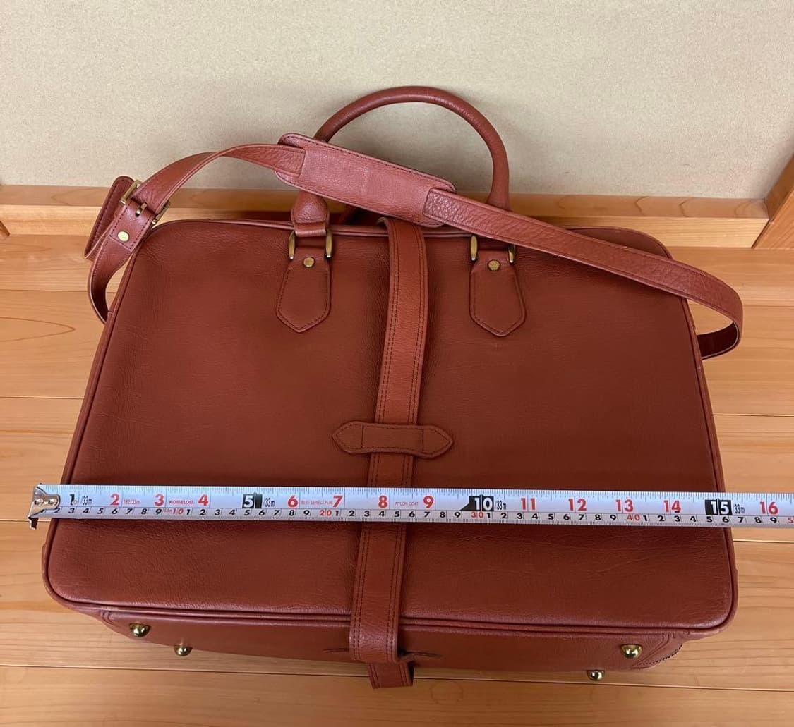 요시다 포터 x순토리 위스키 레더 보스톤백 상품이미지4