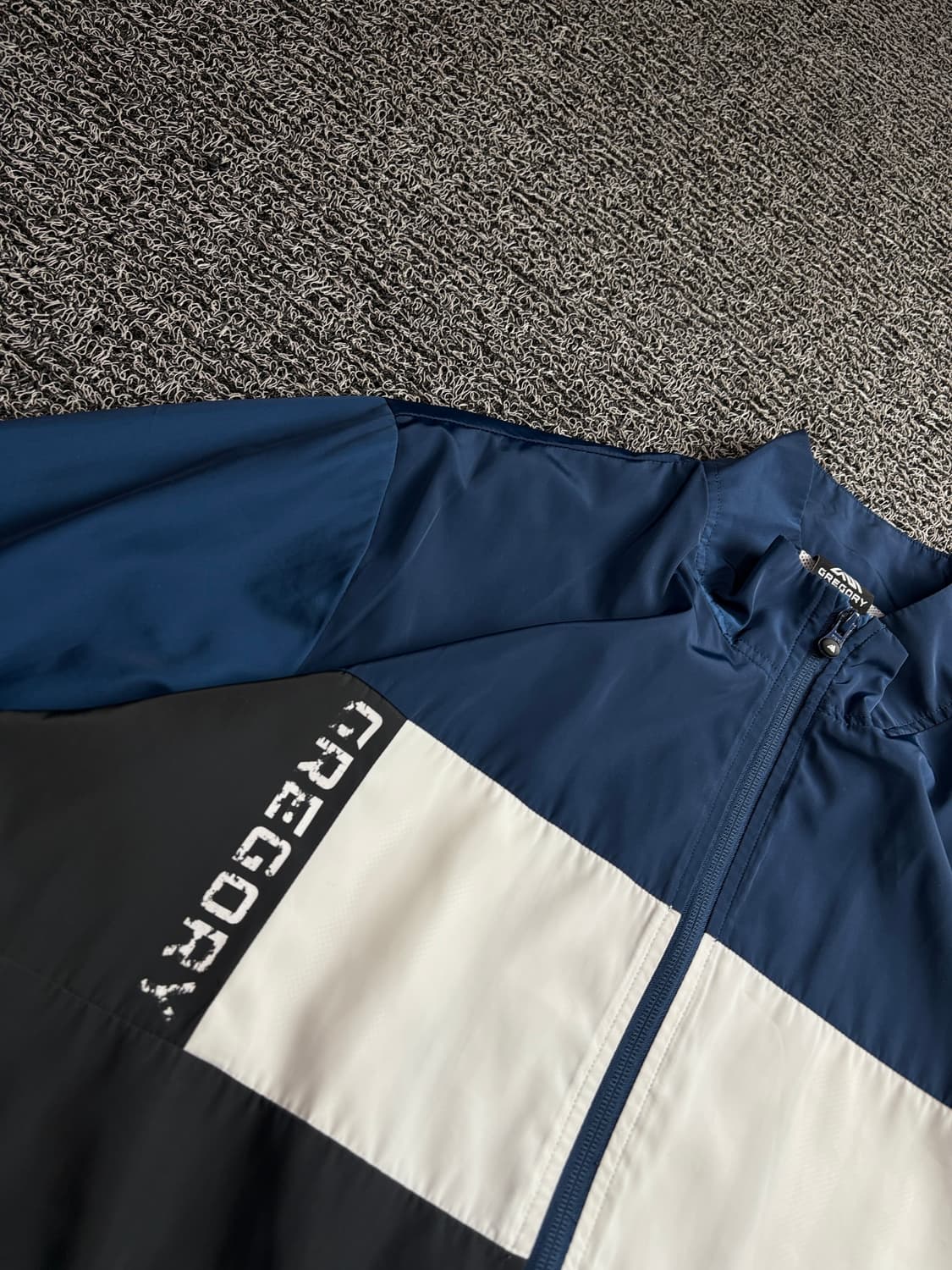 그레고리 빅로고 윈드 브레이커 트랙 셋업 3348 상품이미지3