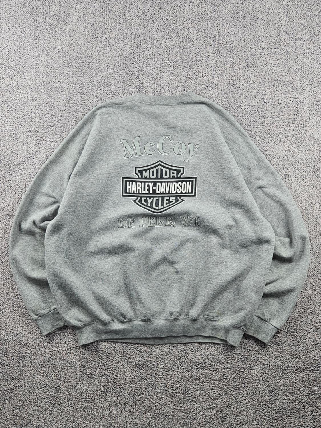 USA 할리데이비슨 맥코이 맨투맨 스웻 셔츠 ( 2XL ) / 10937 상품이미지5