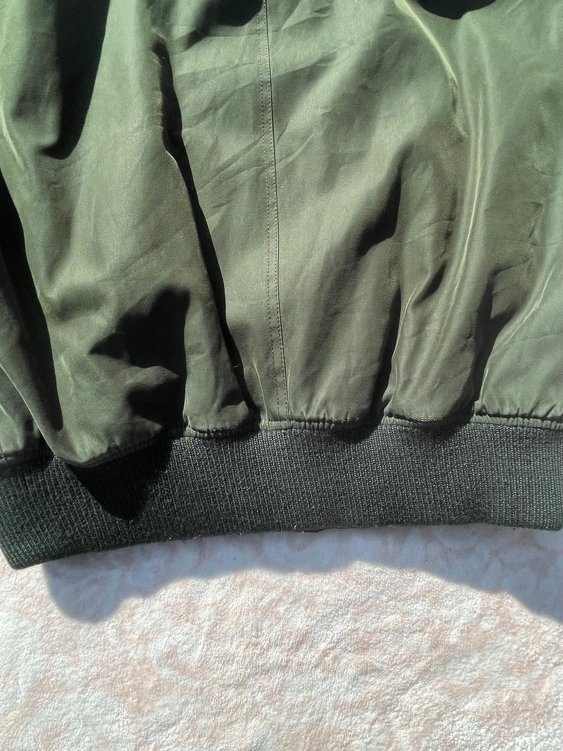 빈티지 올리브 봄버자켓 (카라 탈부착가능) 상품이미지9