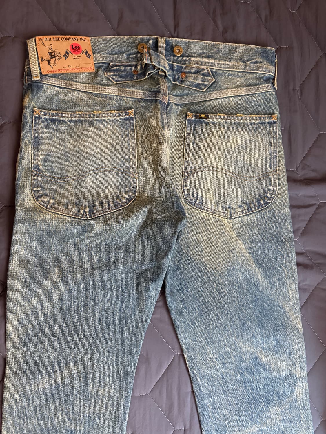 LEE 101 카우보이 COWBOY 32X32 Made in Japan 상품이미지4