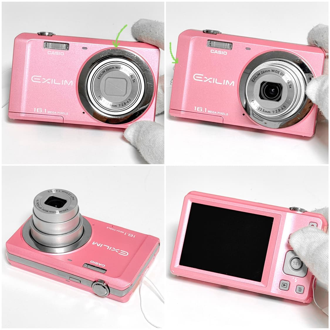 카시오 엑슬림 ZS6 / Z28 베이비핑크 빈티지디카 상품이미지3