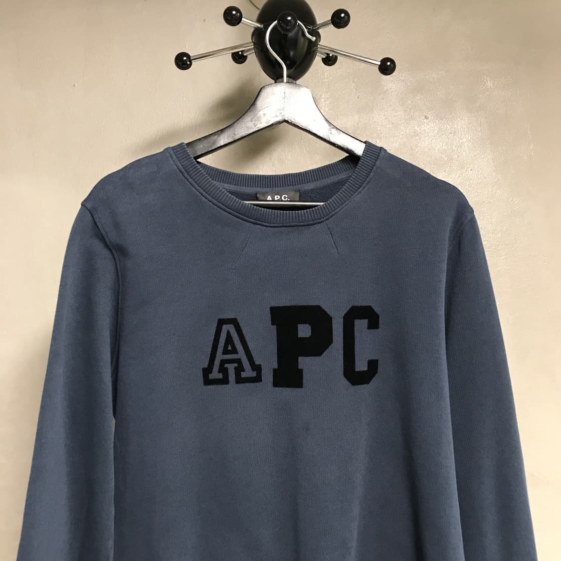 APC 아페쎄 맨투맨 네이비 S 상품이미지2