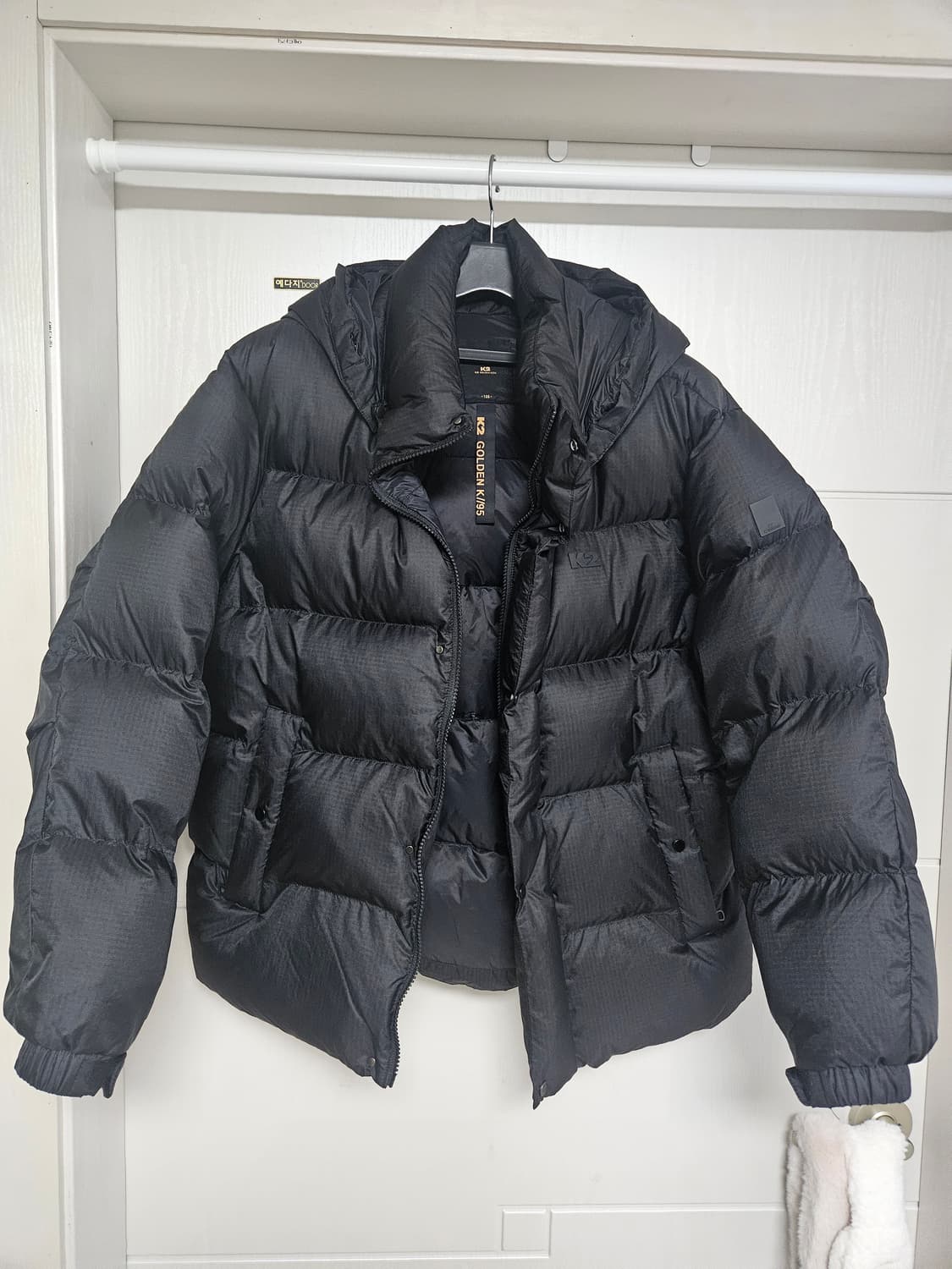 K2 베이글 구스다운 블랙 105 상품이미지1