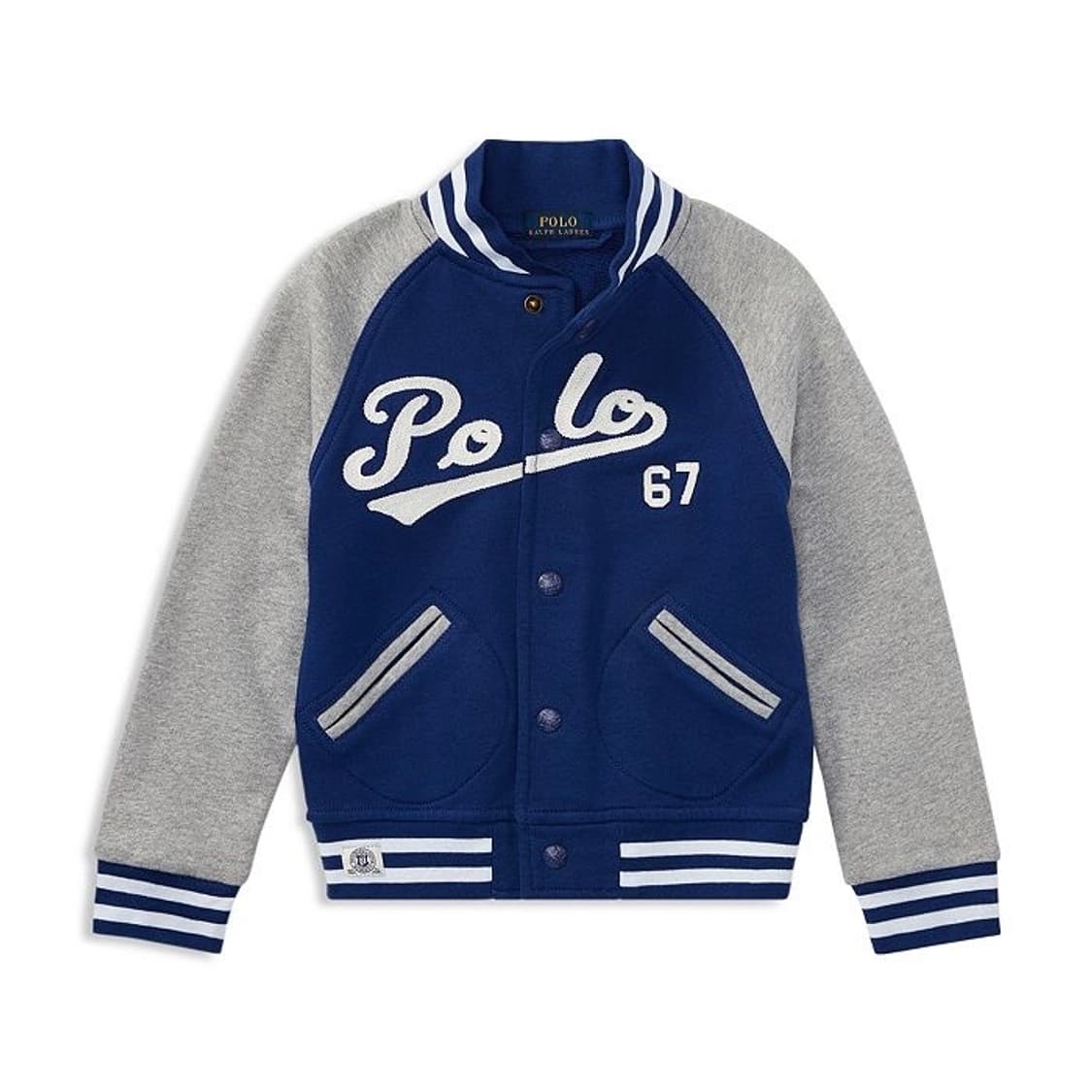 폴로 랄프로렌 코튼 바시티 자켓 주니어 L 상품이미지1