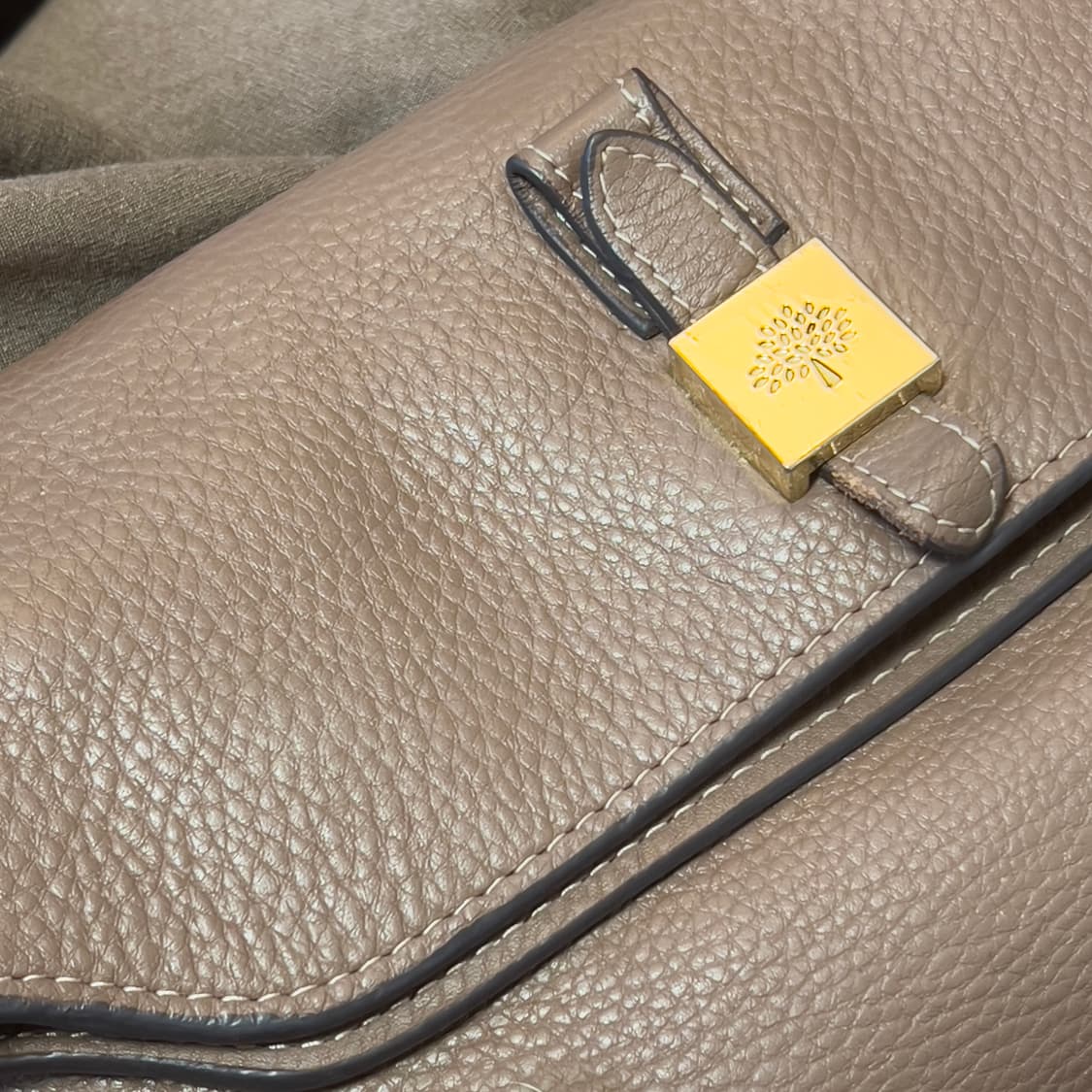 Mulberry 멀버리 leather cross bag brown 상품이미지3