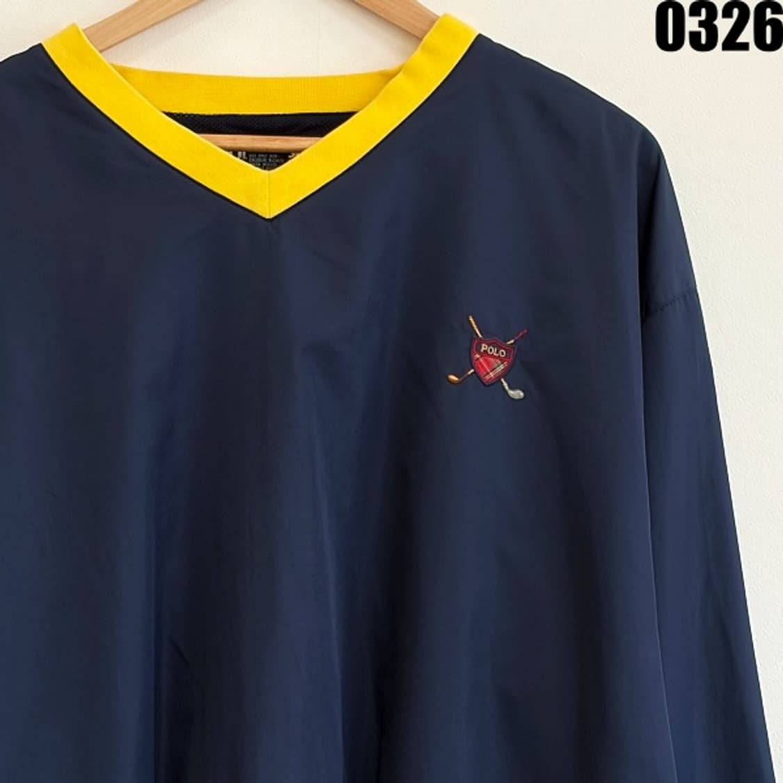 폴로 골프 랄프로렌 브이넥 바람막이 스윙탑 웜업 XXL 0326 상품이미지2