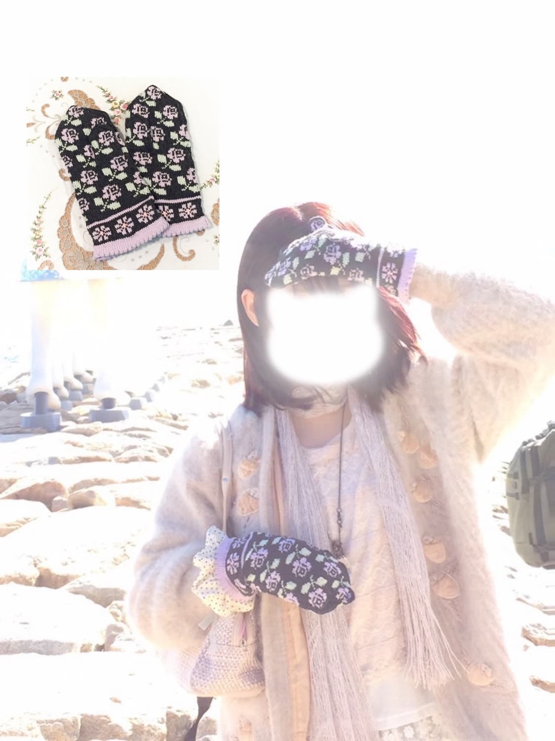 일본 핸드메이드 장갑てぶくろ 상품이미지5