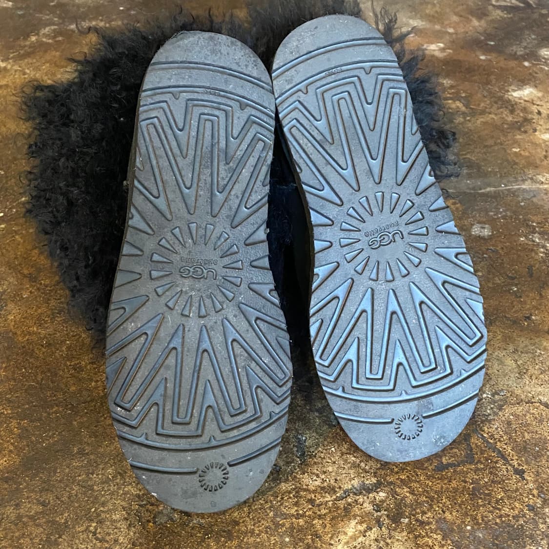 (250) UGG 어그 블랙 털 부츠 상품이미지8