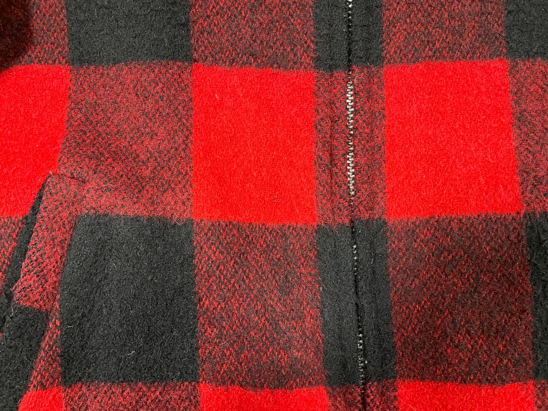 95) 70's 울리치 체크 울자켓(RRL&LVC&폴로) 상품이미지9