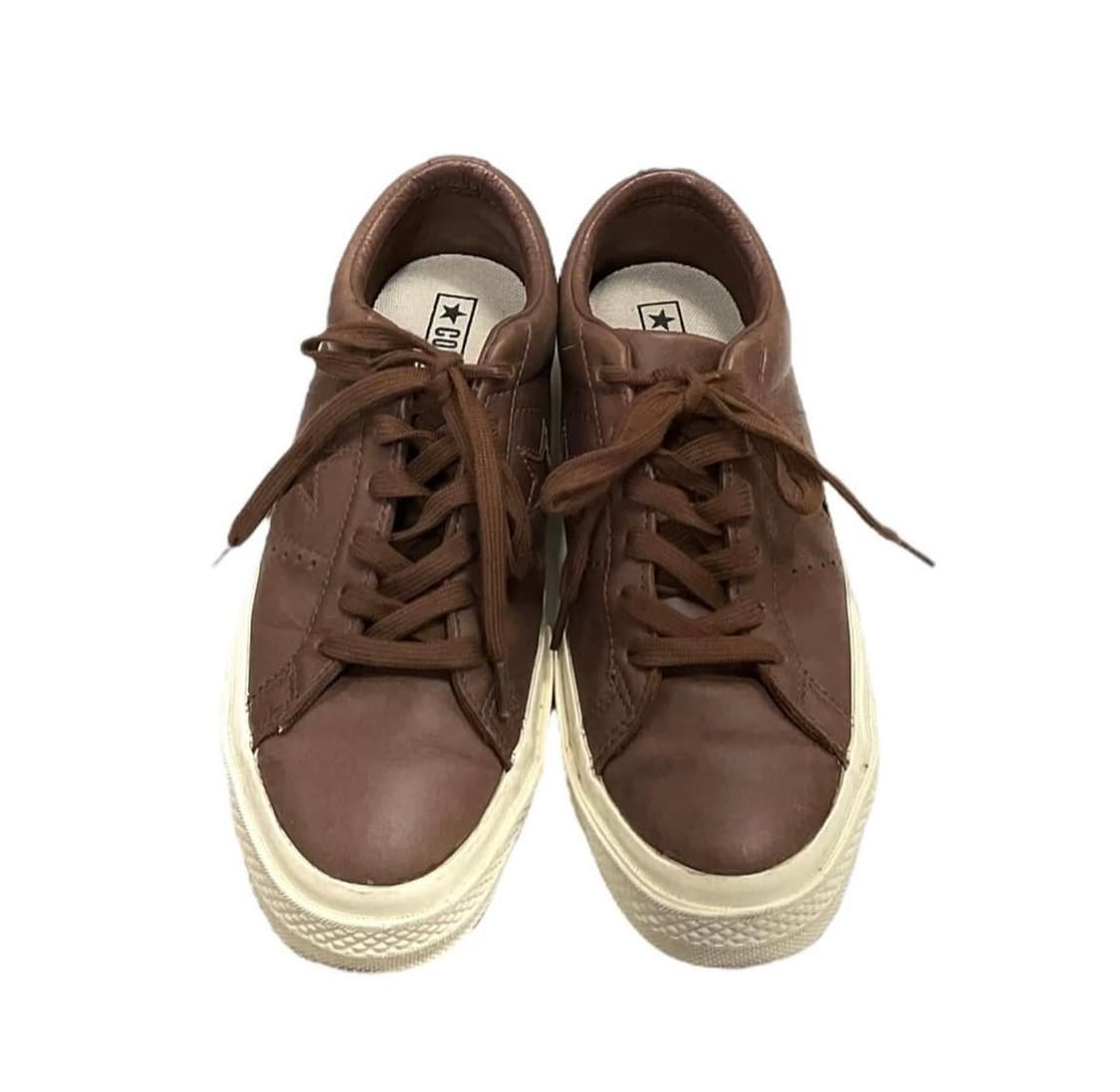 컨버스 원스타 한별 레더 브라운  상품이미지4