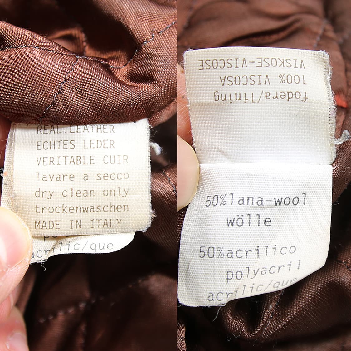 (착용컷) BOSTON 플란넬 체크 레더 자켓 (남성용 103) 상품이미지10