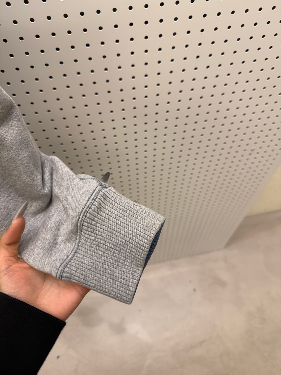 리바이스 백로고 그레이 후드집업 U928 상품이미지4