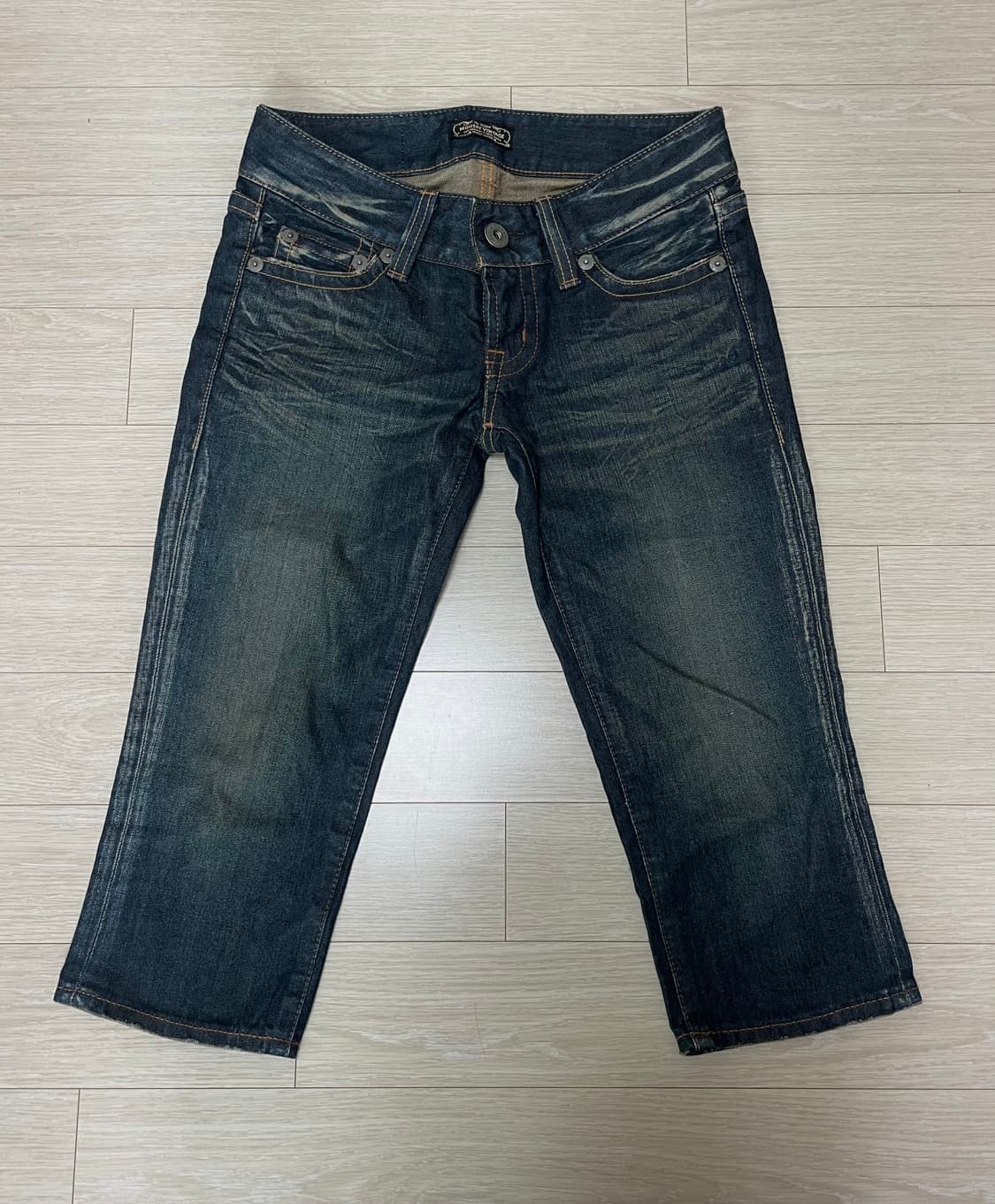 moussy 마우지 카프리팬츠 7부바지 로우라이즈 상품이미지1