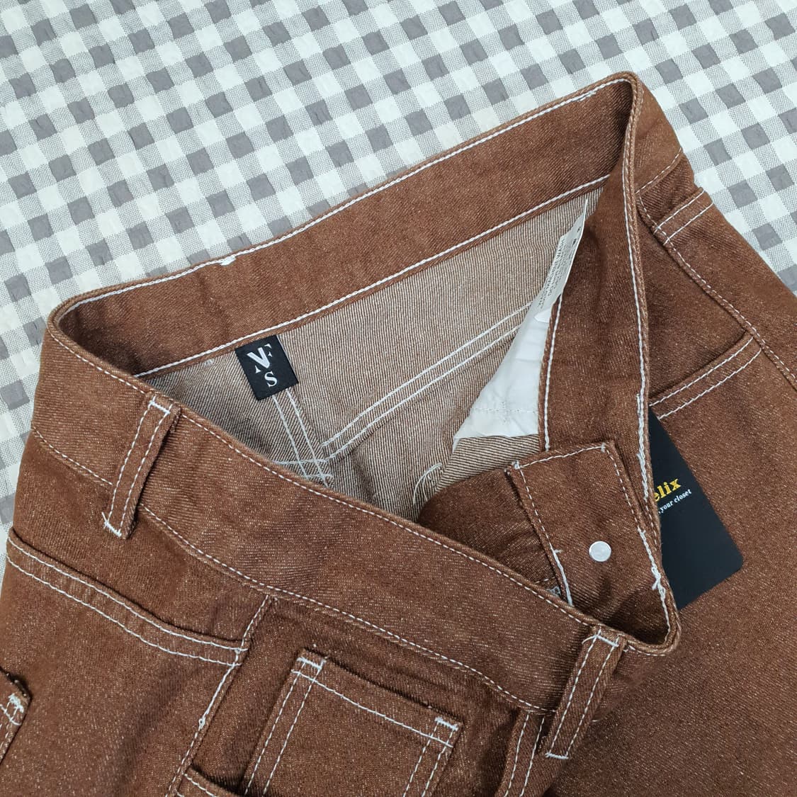 NV펠렉션 와이드 면바지 남자30 상품이미지2