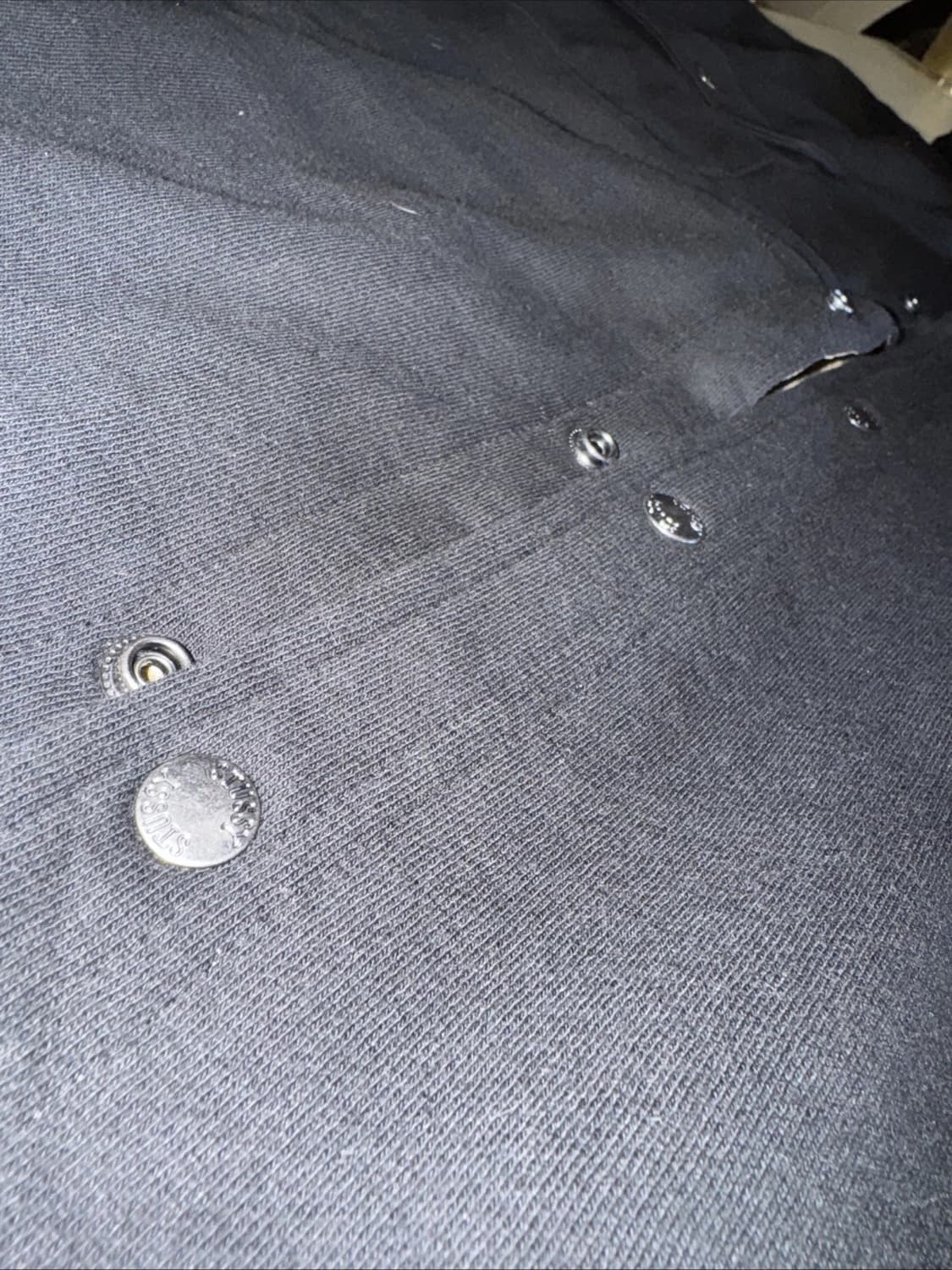 스투시 퀼팅 라이너 헤비 울 셔츠자켓 블랙 상품이미지6