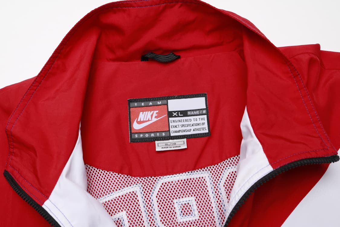 [XXL] 90's 나이키 스우시 국대 지급용 바람막이 자켓 상품이미지4