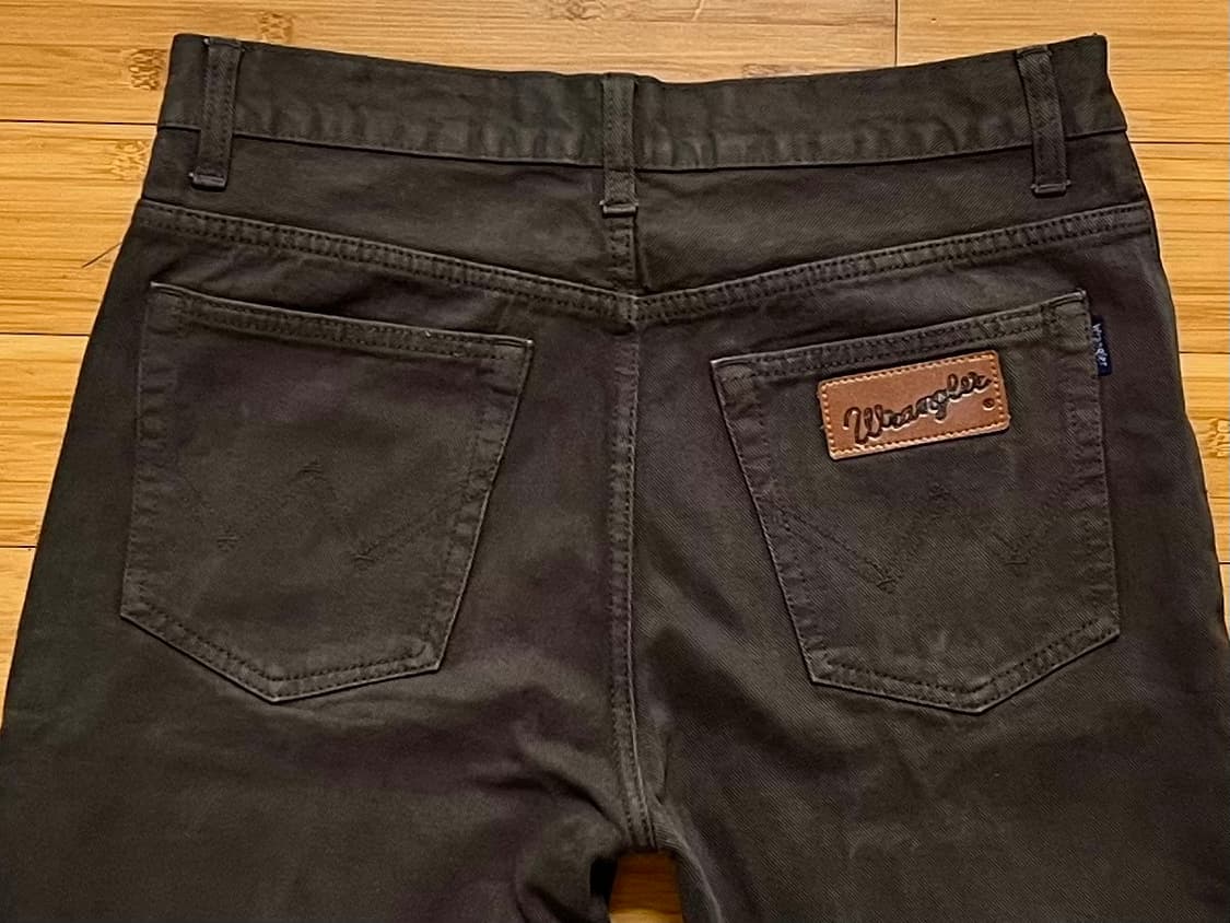 랭글러 브라운진 데님팬츠 상품이미지4