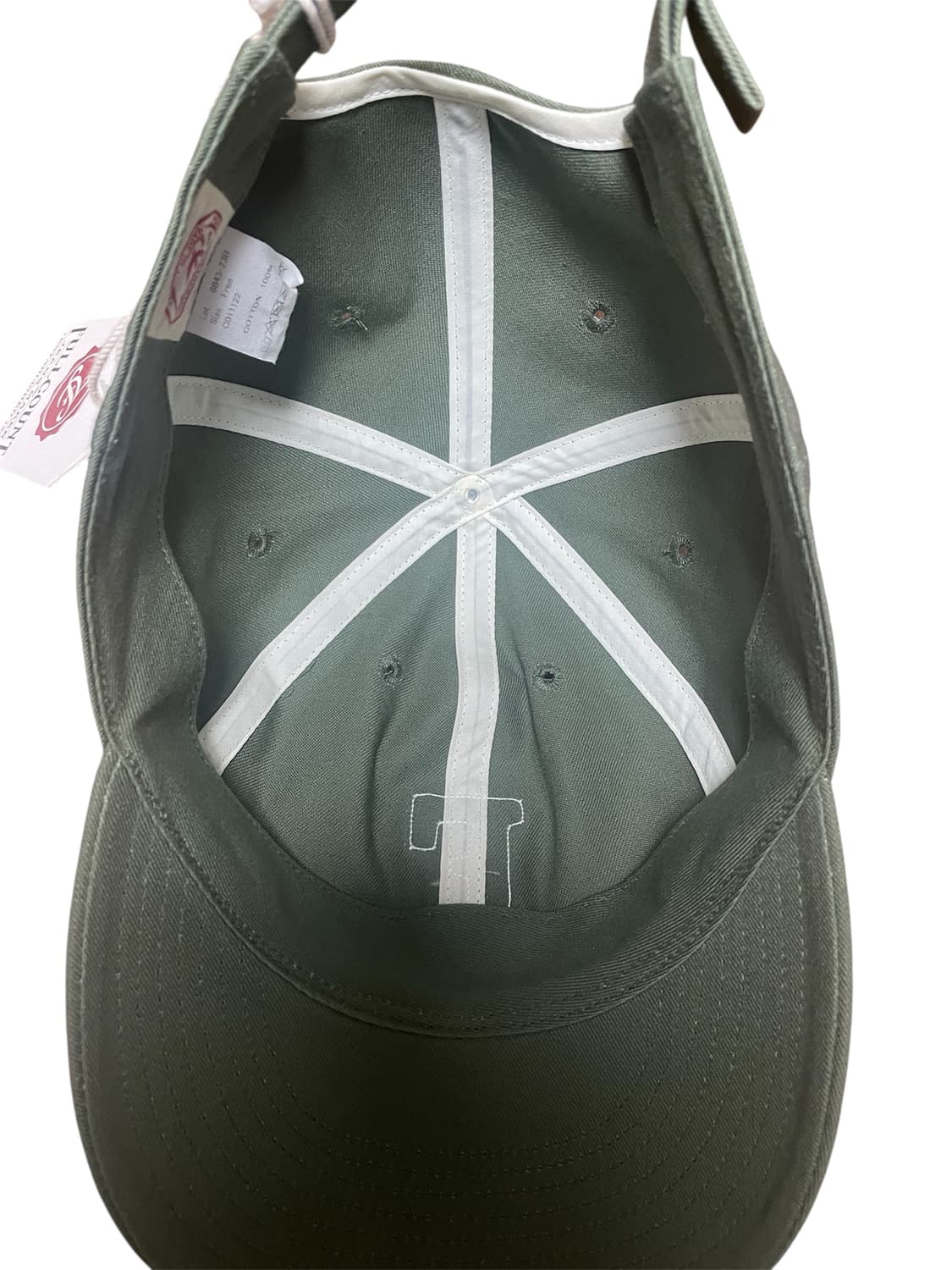 풀카운트 6패널 코튼 캡 / 올리브 상품이미지2