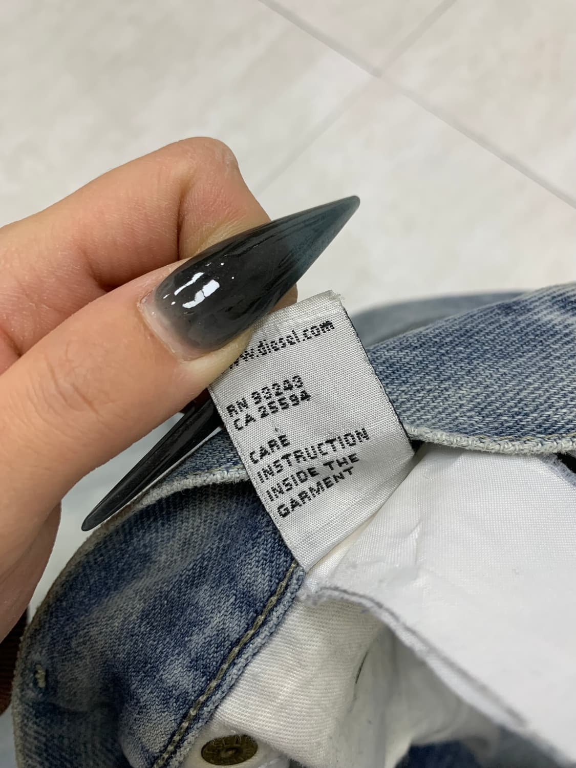 디젤 데님 부츠컷 팬츠 #380 상품이미지5