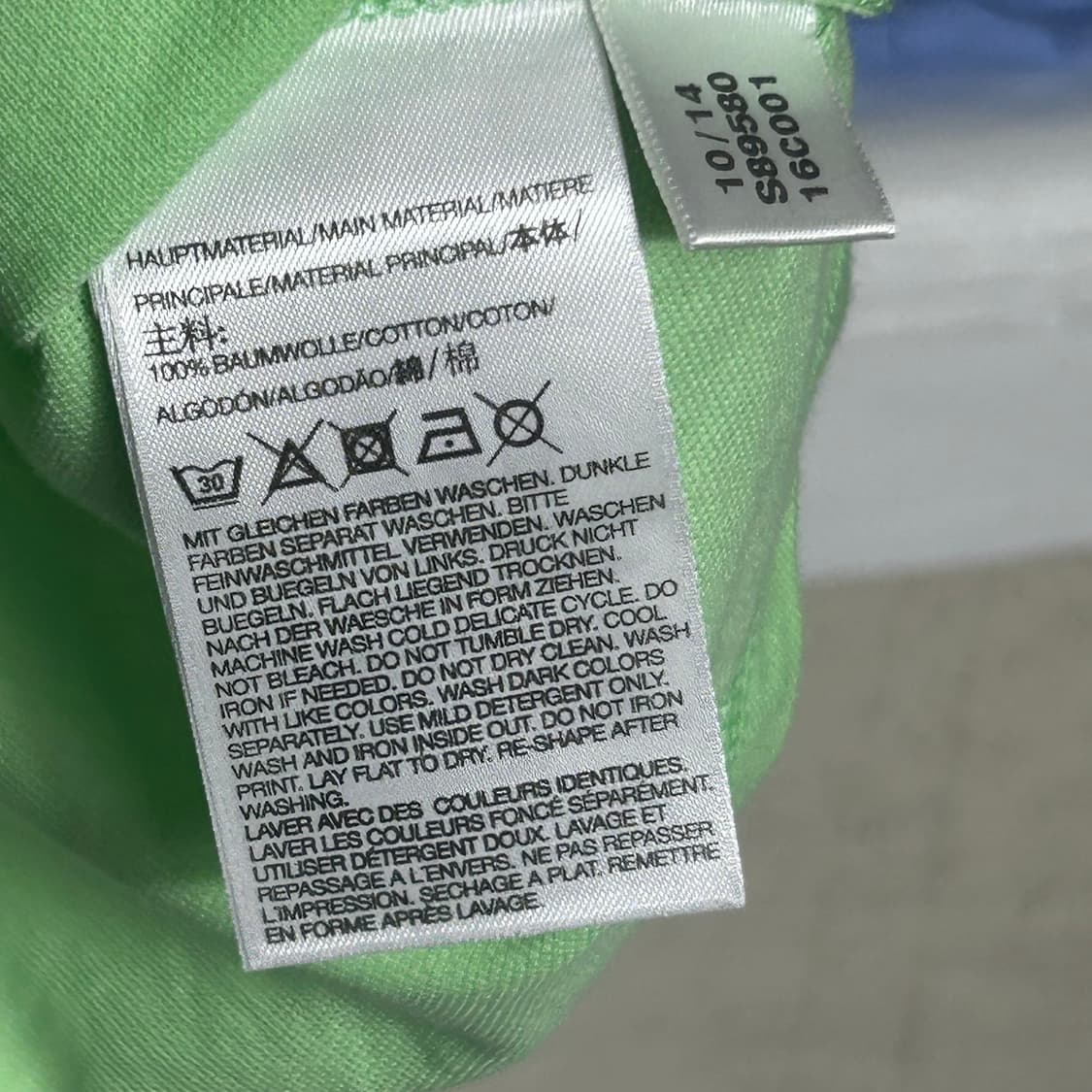 M Y-3 민트 카라 반팔 티셔츠  상품이미지5